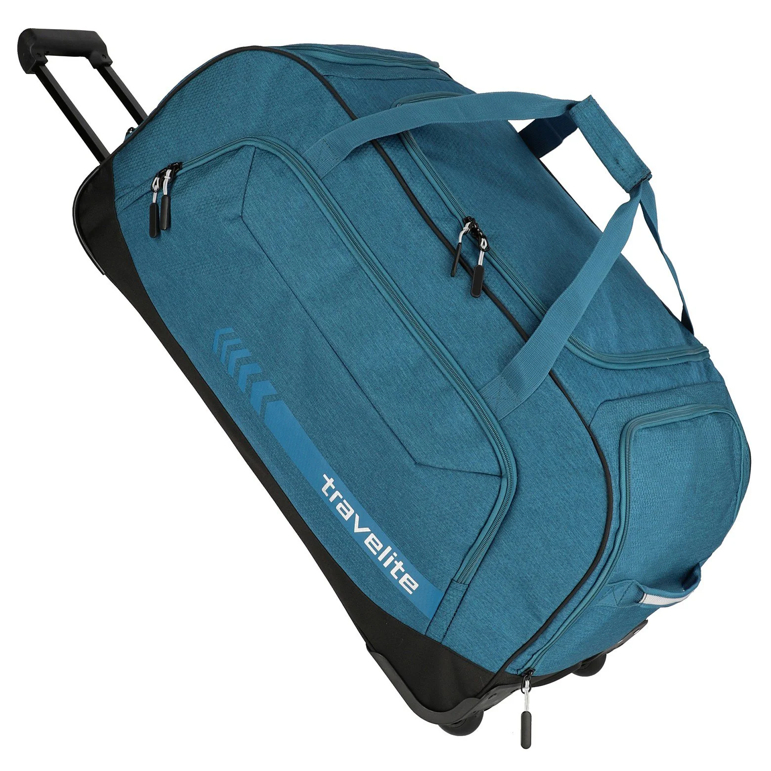 Travelite Kick-Off - Rollenreisetasche 77 cm XL (petrol) - Image 3
