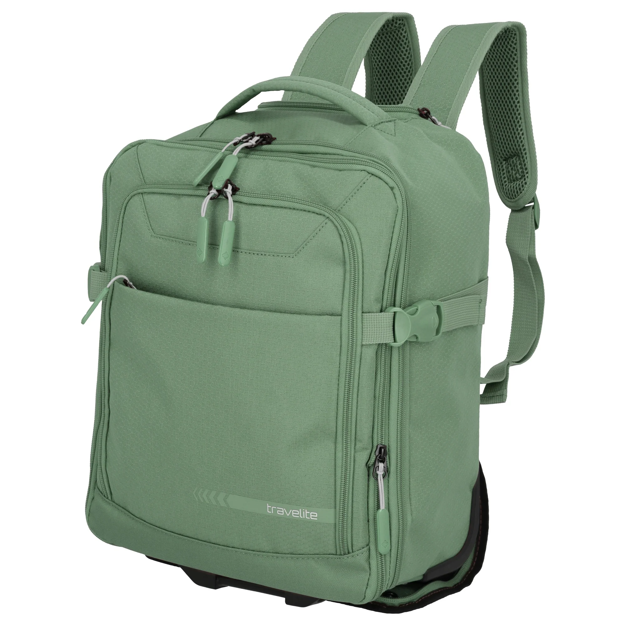 Travelite Kick Off - Rucksacktrolley 15.6" 40 cm (sage green) - Image 6