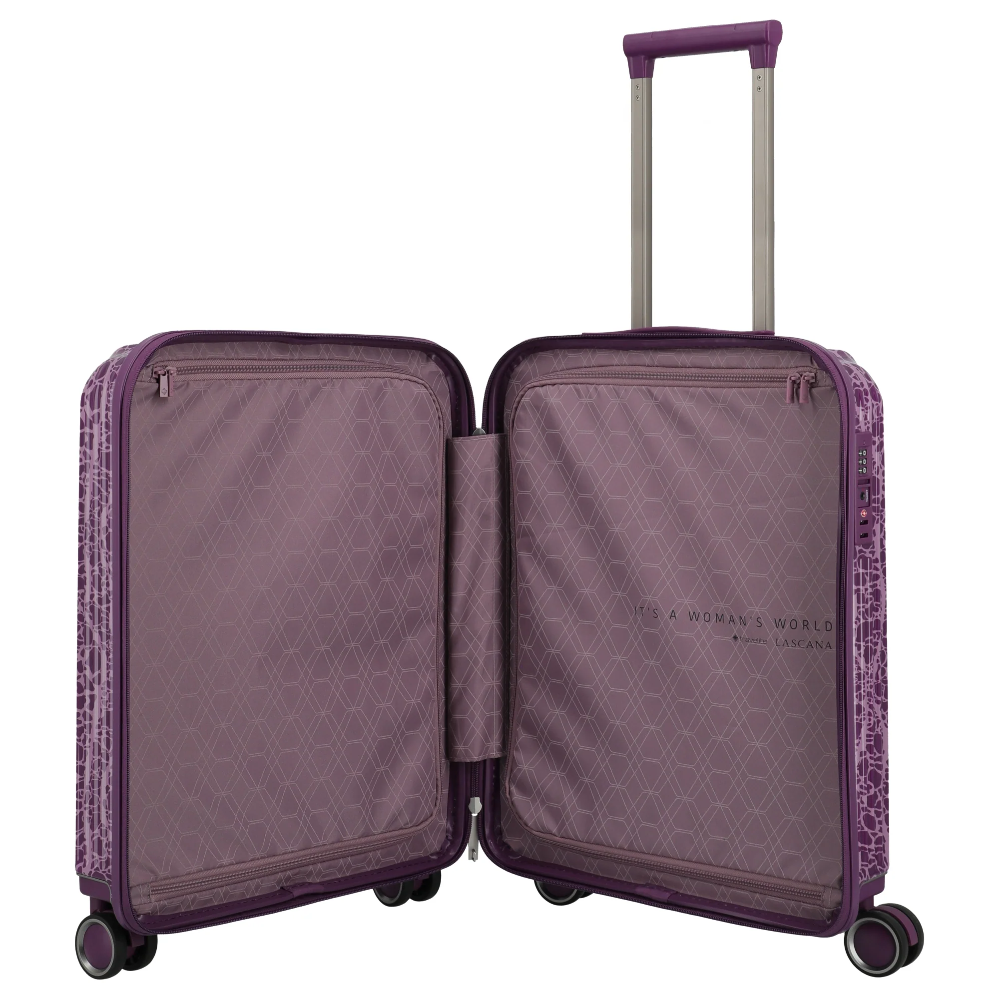 Travelite LASCANA Edition - 4-Rollen-Kabinentrolley 55 cm (plum) - Image 7