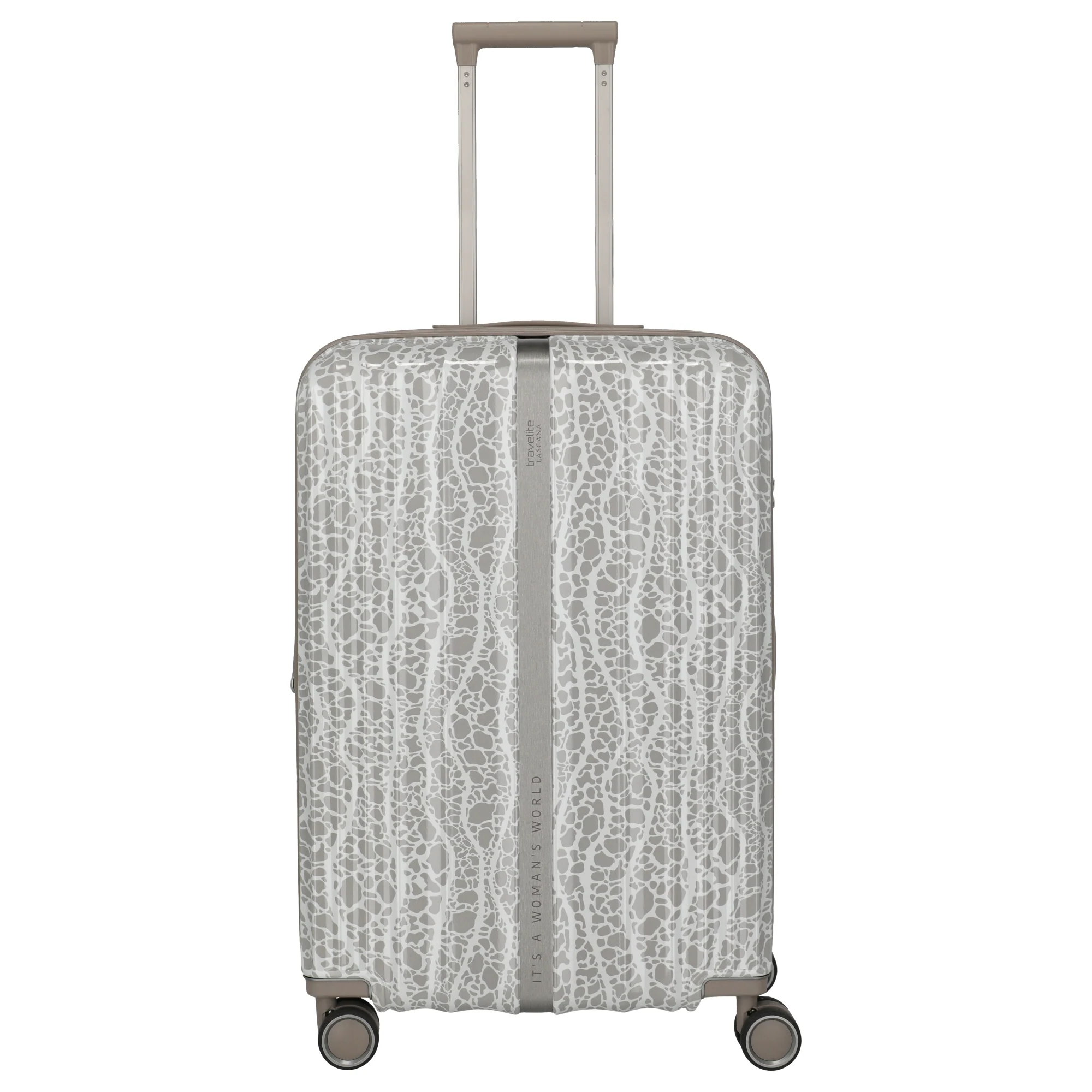 Travelite LASCANA Edition - 4-Rollen-Trolley 65 cm erw. (champagne)
