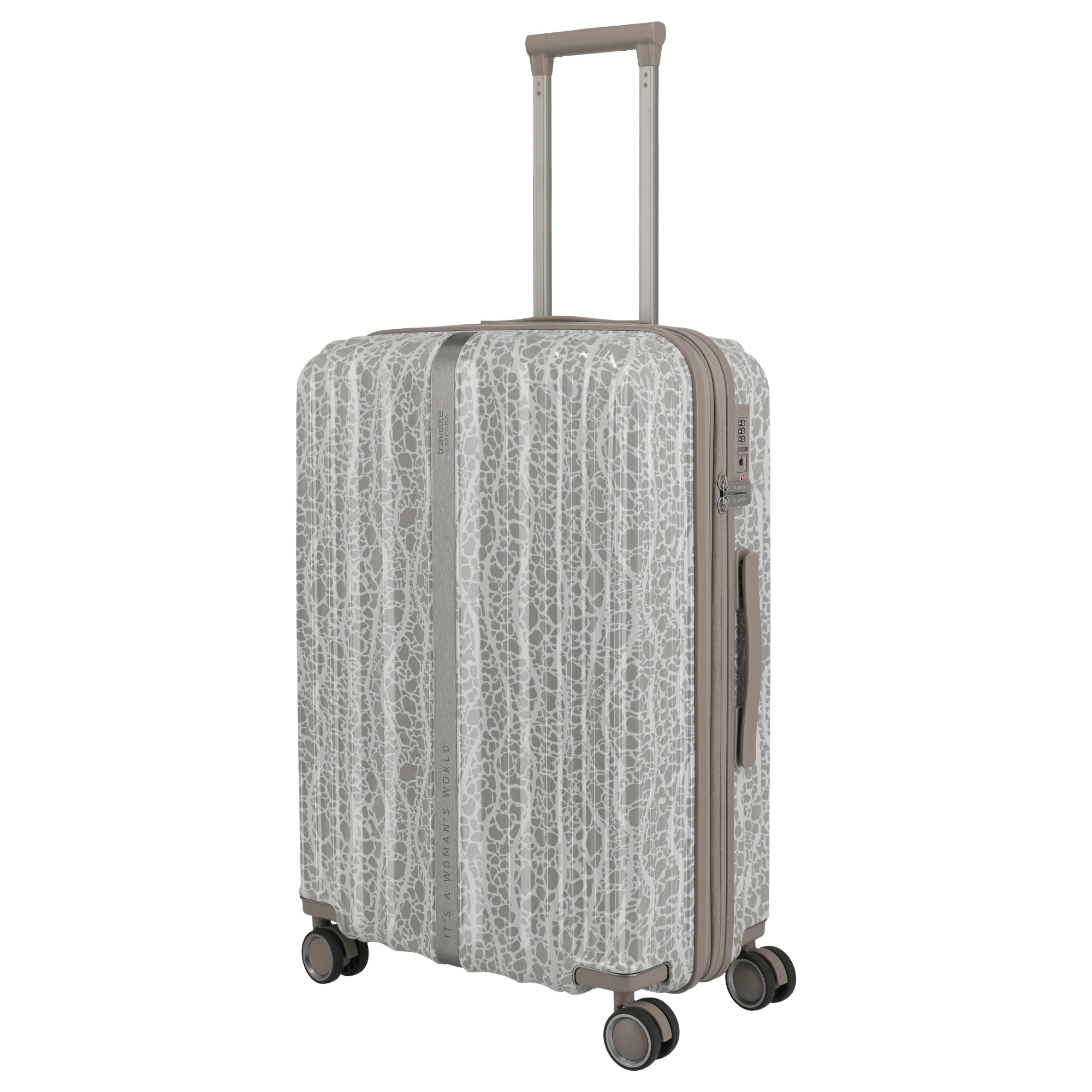 Travelite LASCANA Edition - 4-Rollen-Trolley 65 cm erw. (champagne) - Image 2
