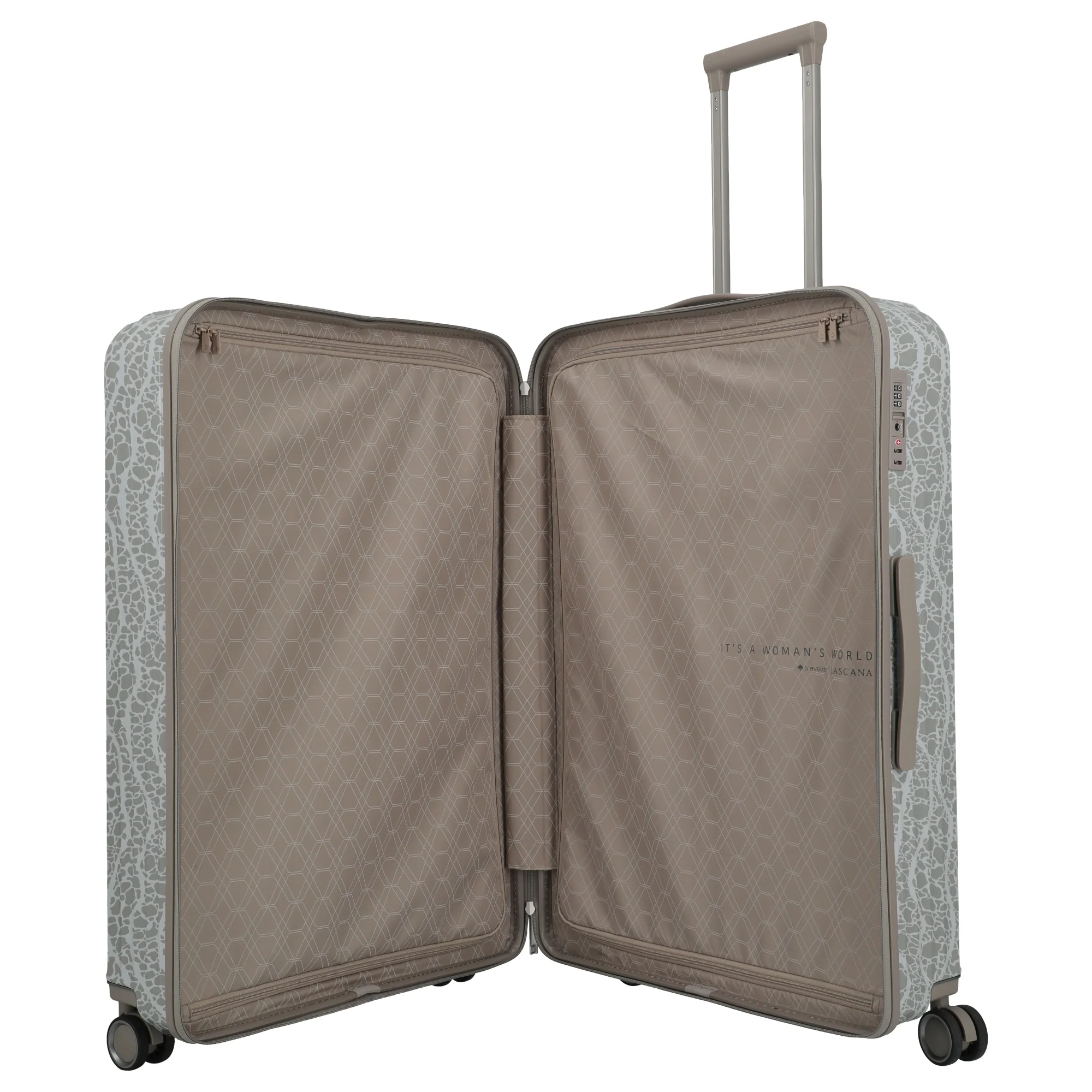 Travelite LASCANA Edition - 4-Rollen-Trolley 76 cm (champagne) - Image 7