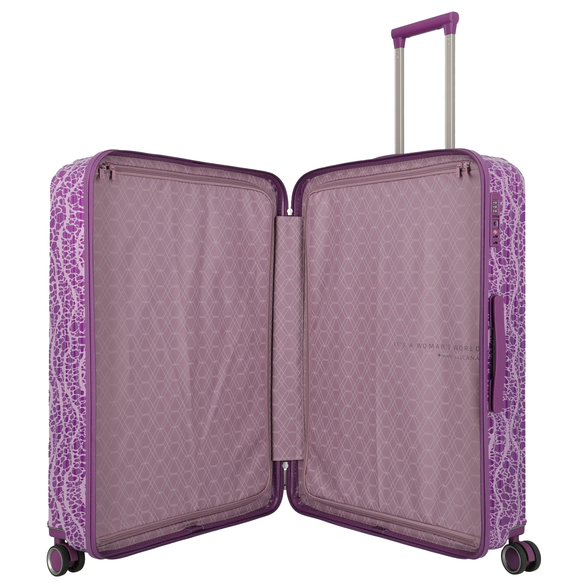 Travelite LASCANA Edition - 4-Rollen-Trolley 76 cm (plum) - Image 7
