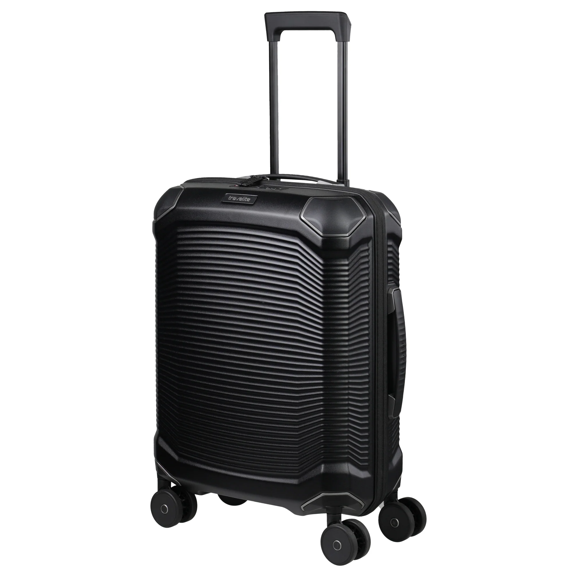 Travelite Millennium - 4-Rollen-Kabinentrolley 55 cm (black) - Image 2