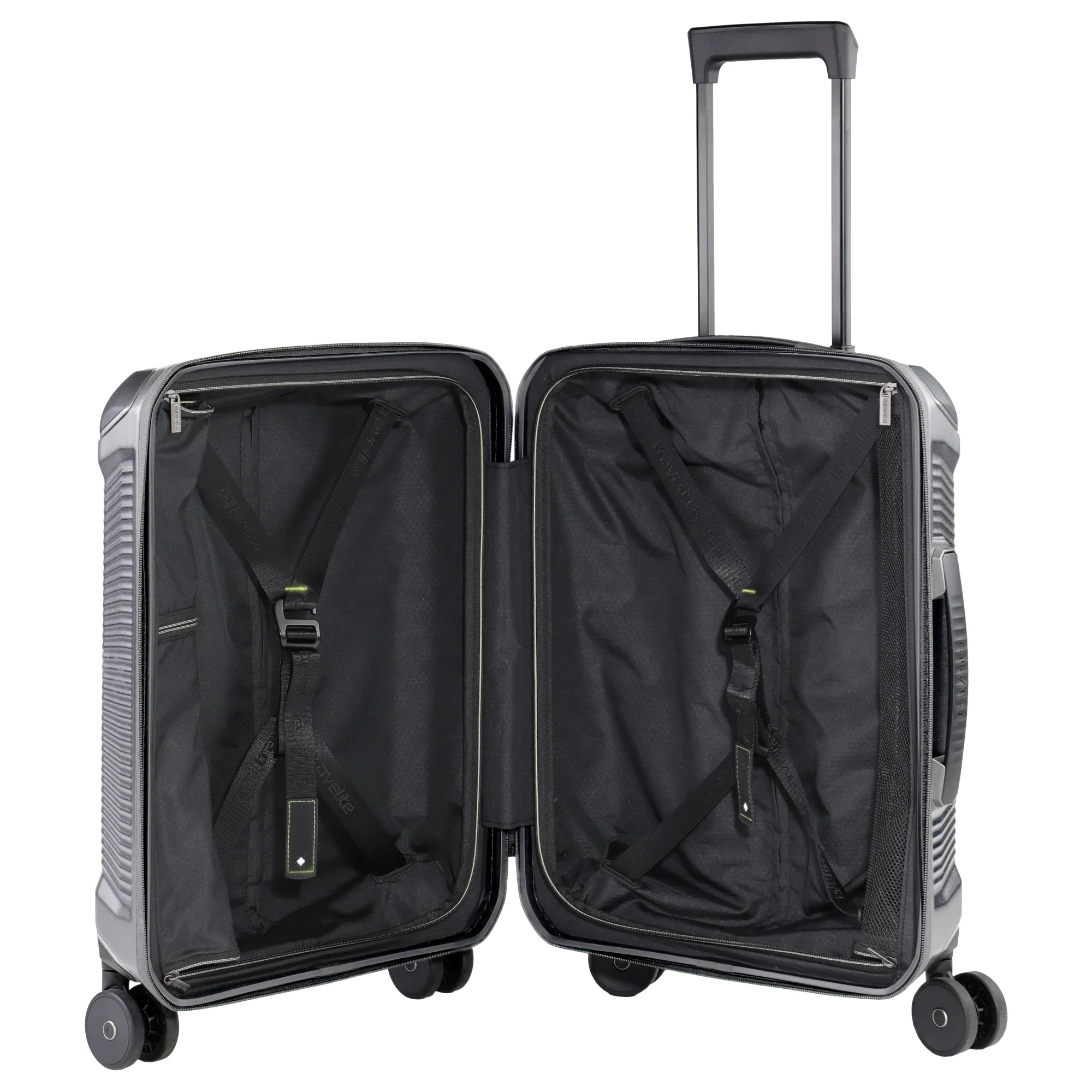Travelite Millennium - 4-Rollen-Kabinentrolley 55 cm (silver) - Image 7