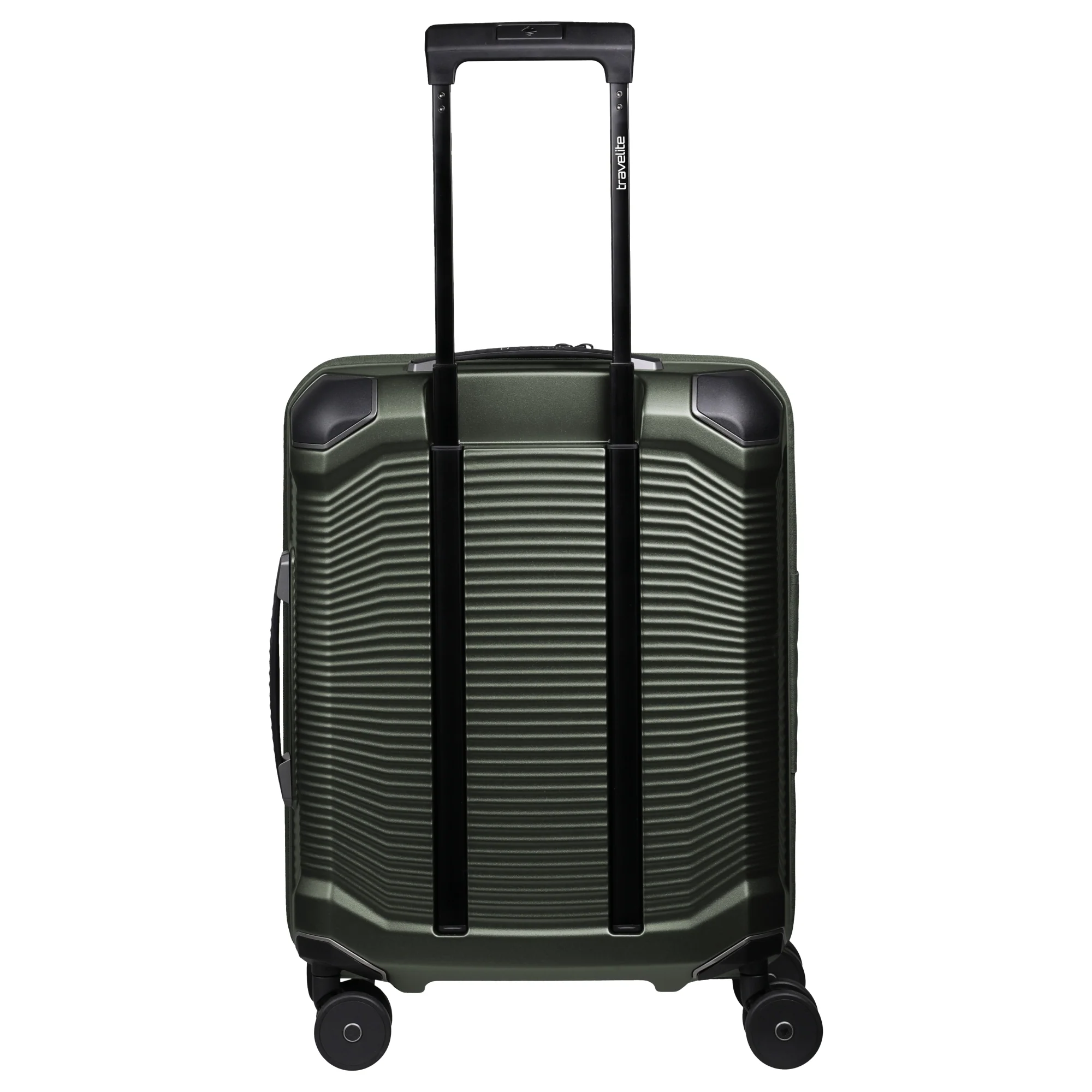 Travelite Millennium - 4-Rollen-Kabinentrolley mit Vortasche S 55 cm (pine green) - Image 4