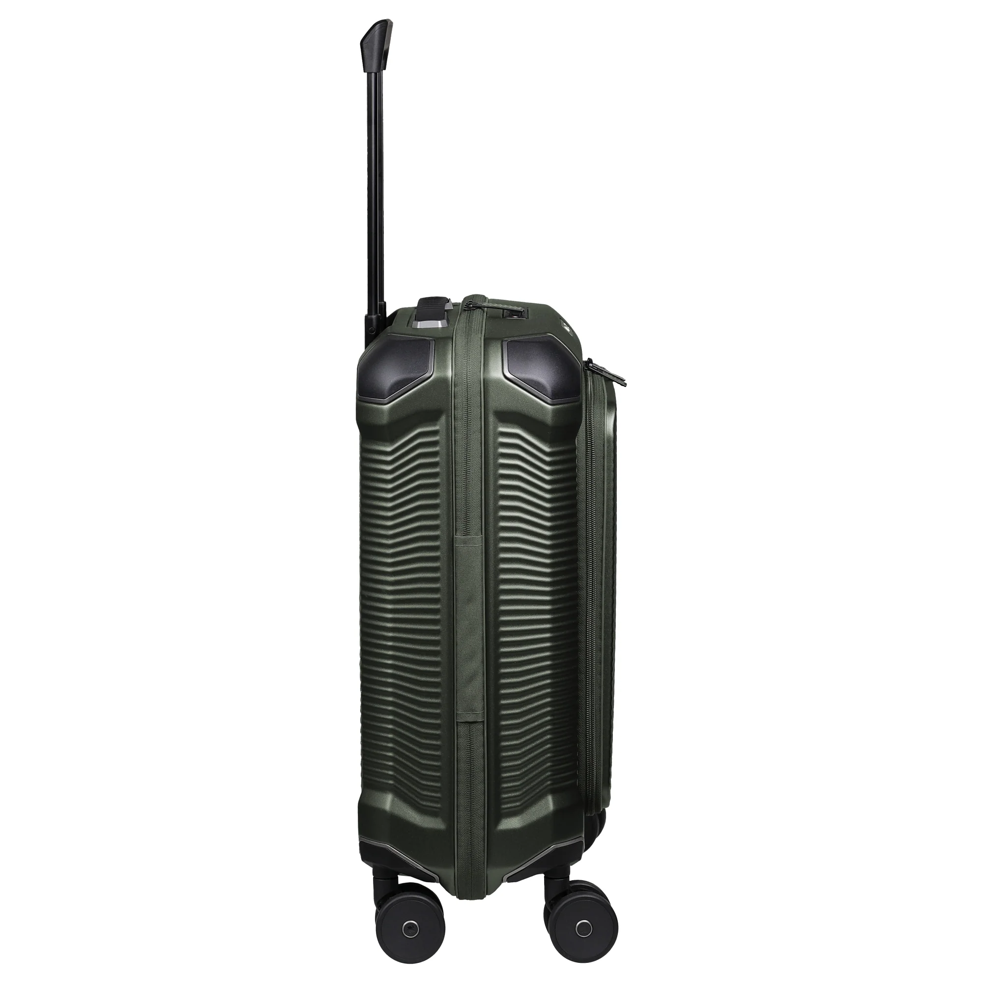 Travelite Millennium - 4-Rollen-Kabinentrolley mit Vortasche S 55 cm (pine green) - Image 5
