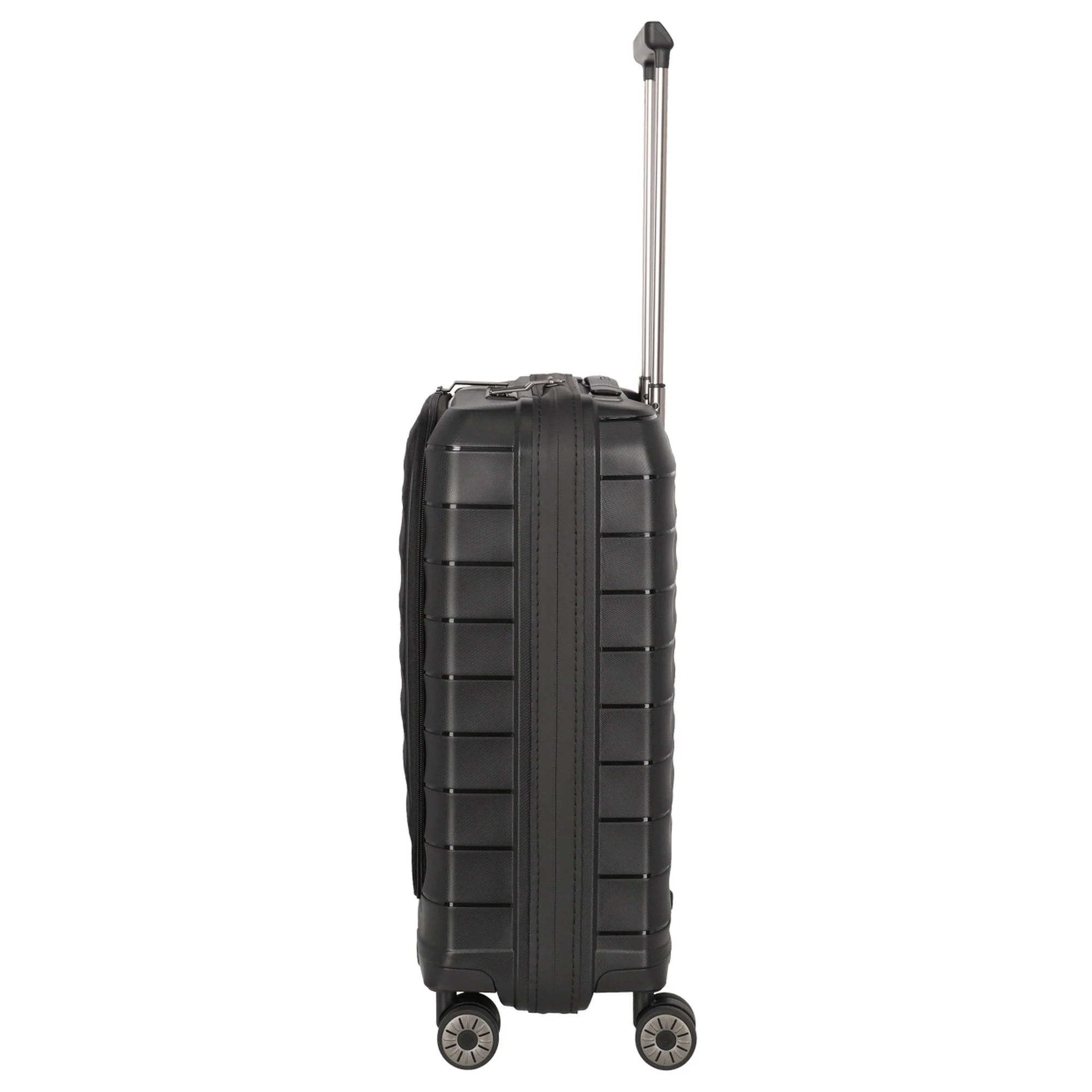Travelite Mooby - 4-Rollen-Kabinentrolley mit Vortasche S 55 cm (black) - Image 3