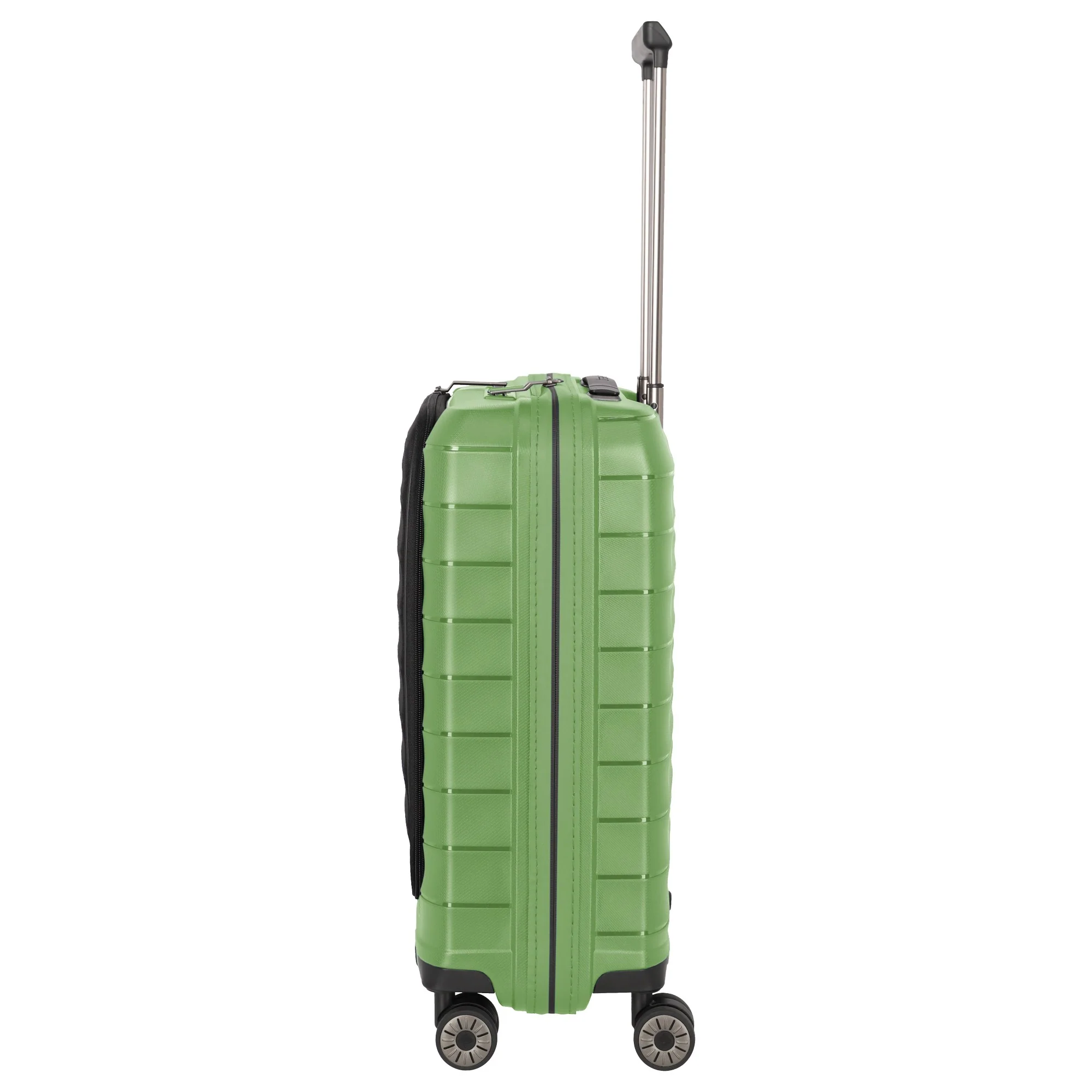 Travelite Mooby - 4-Rollen-Kabinentrolley mit Vortasche S 55 cm (grün) - Image 3