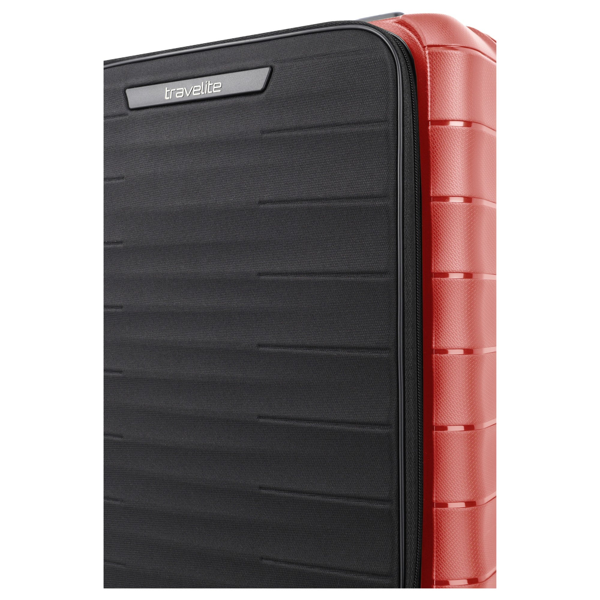 Travelite Mooby - 4-Rollen-Kabinentrolley mit Vortasche S 55 cm (rot) - Image 12