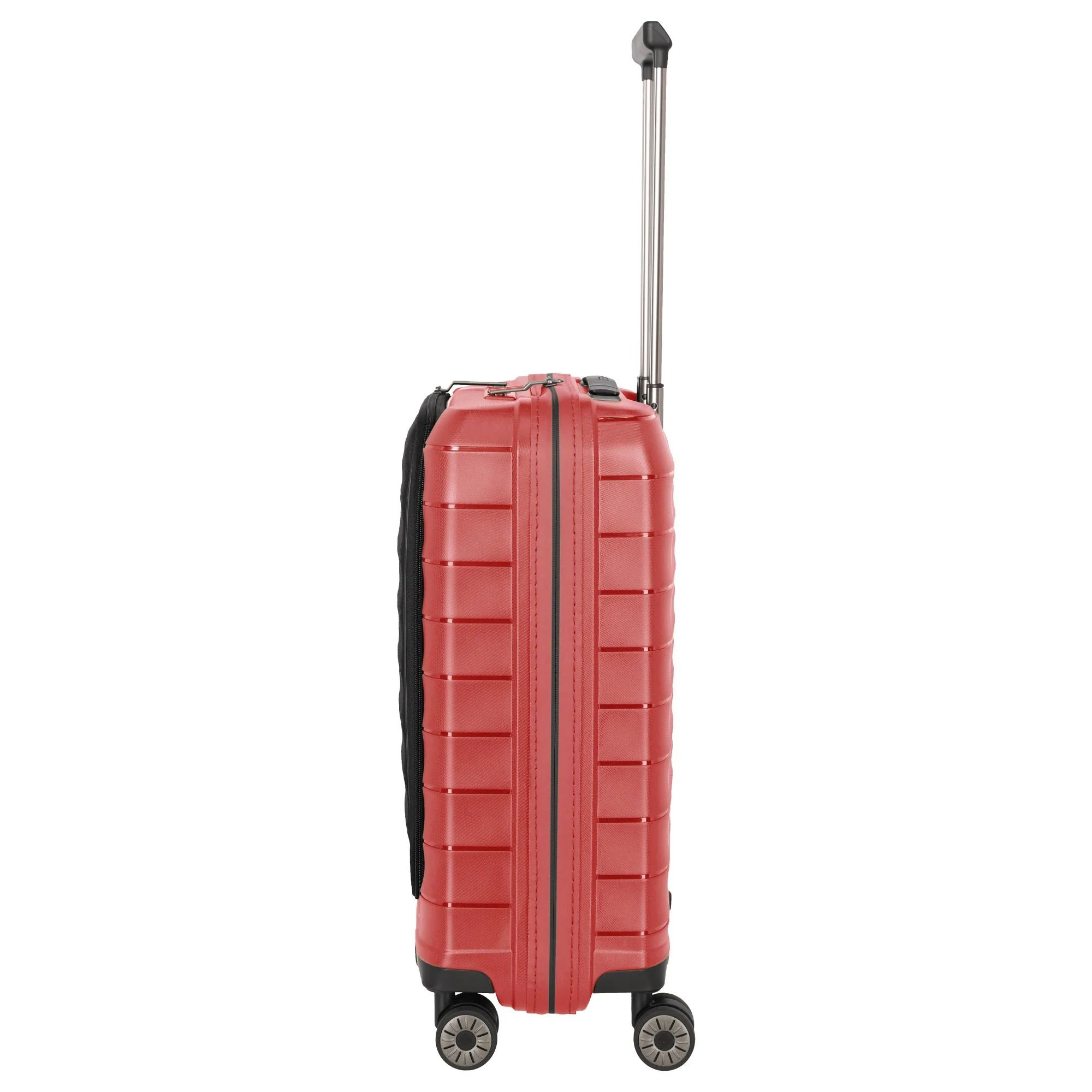 Travelite Mooby - 4-Rollen-Kabinentrolley mit Vortasche S 55 cm (rot) - Image 3
