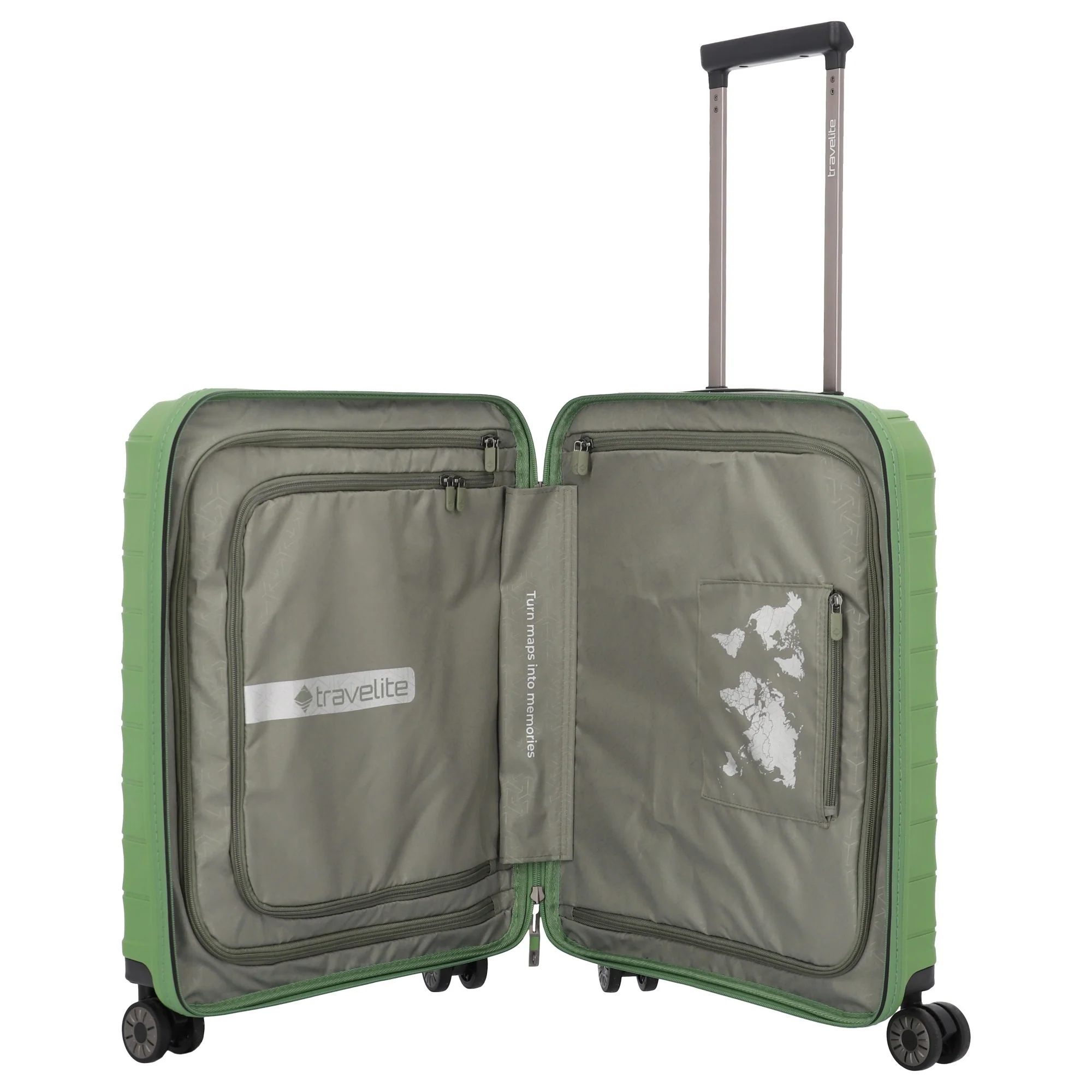 Travelite Mooby - 4-Rollen-Kabinentrolley S 55 cm (grün) - Image 7