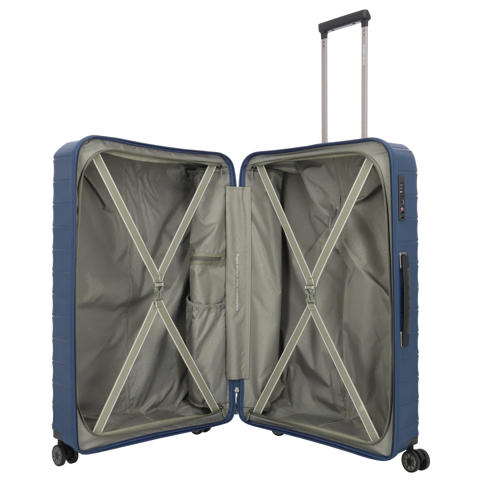 Travelite Mooby - 4-Rollen-Trolley L 77 cm (marine) - Image 6