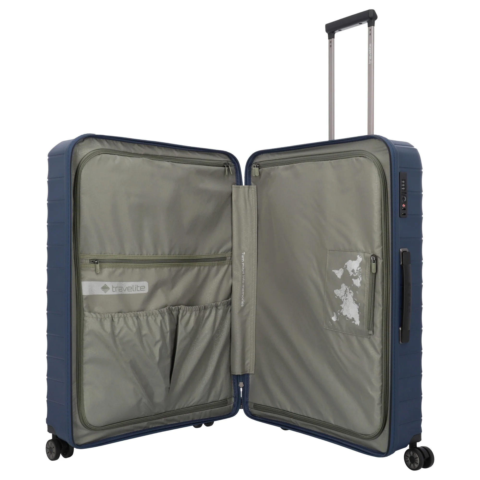 Travelite Mooby - 4-Rollen-Trolley L 77 cm (marine) - Image 7