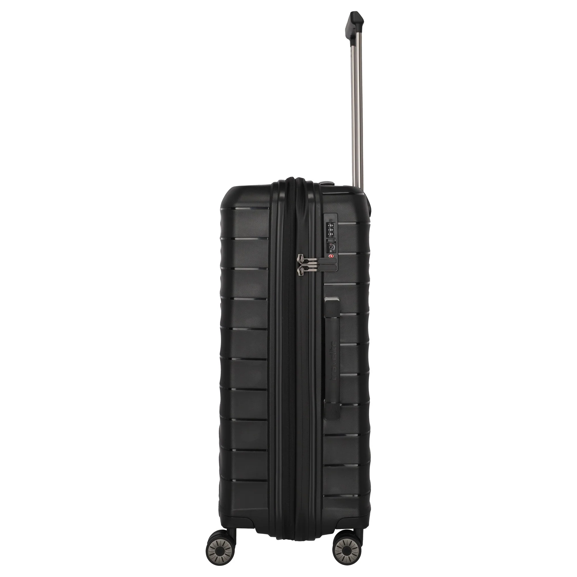 Travelite Mooby - 4-Rollen-Trolley M 66 cm erw. (black) - Image 3