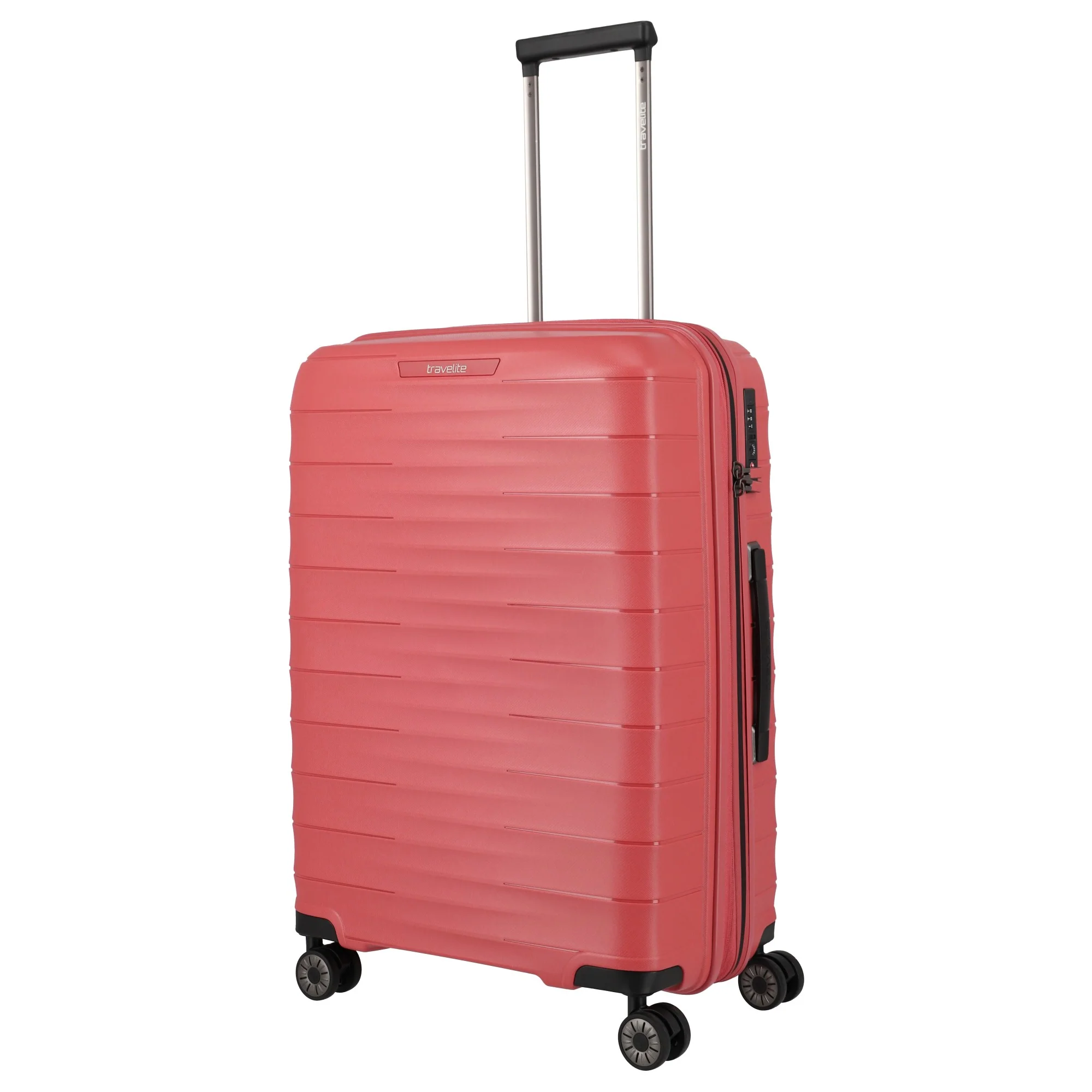 Travelite Mooby - 4-Rollen-Trolley M 66 cm erw. (rot) - Image 2