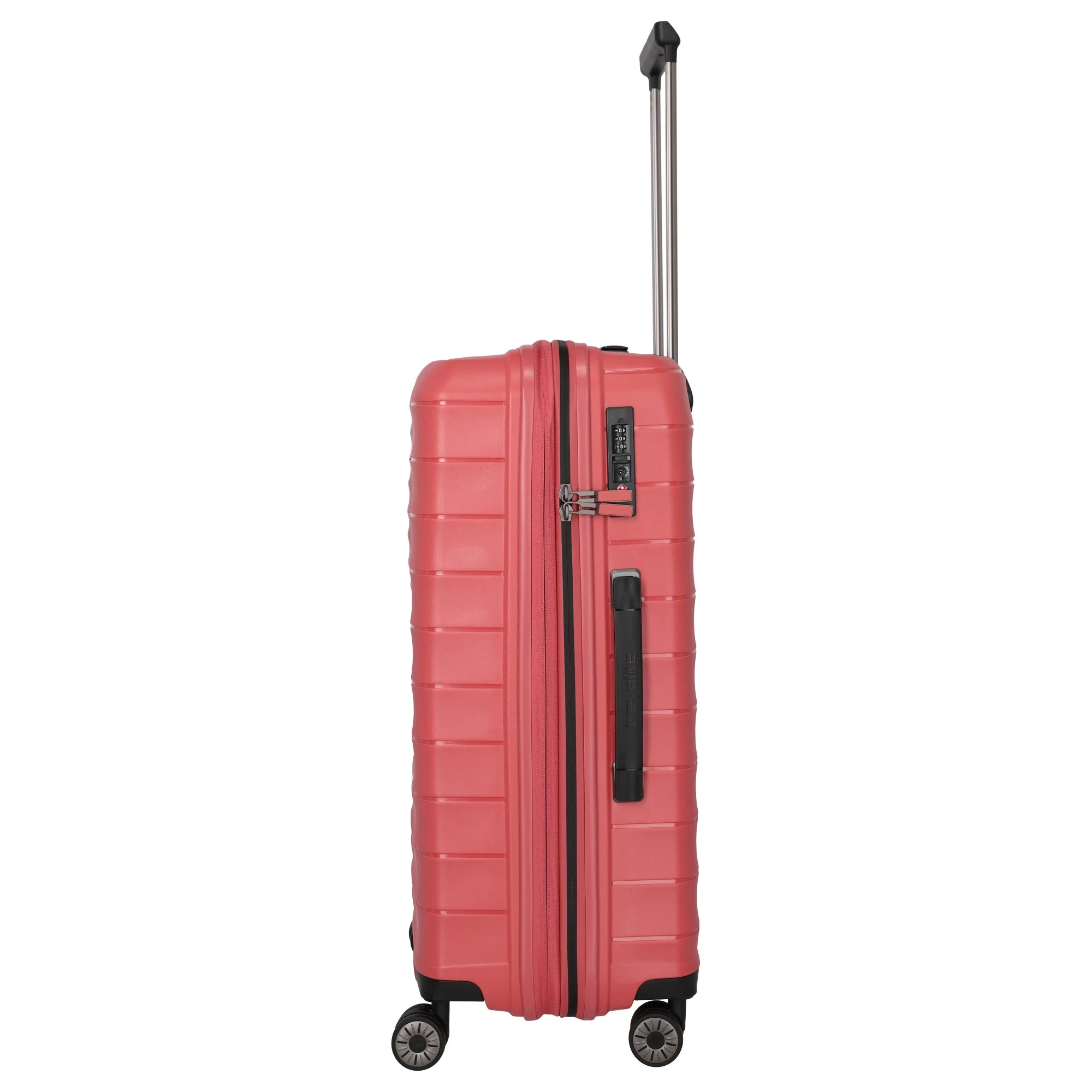 Travelite Mooby - 4-Rollen-Trolley M 66 cm erw. (rot) - Image 3