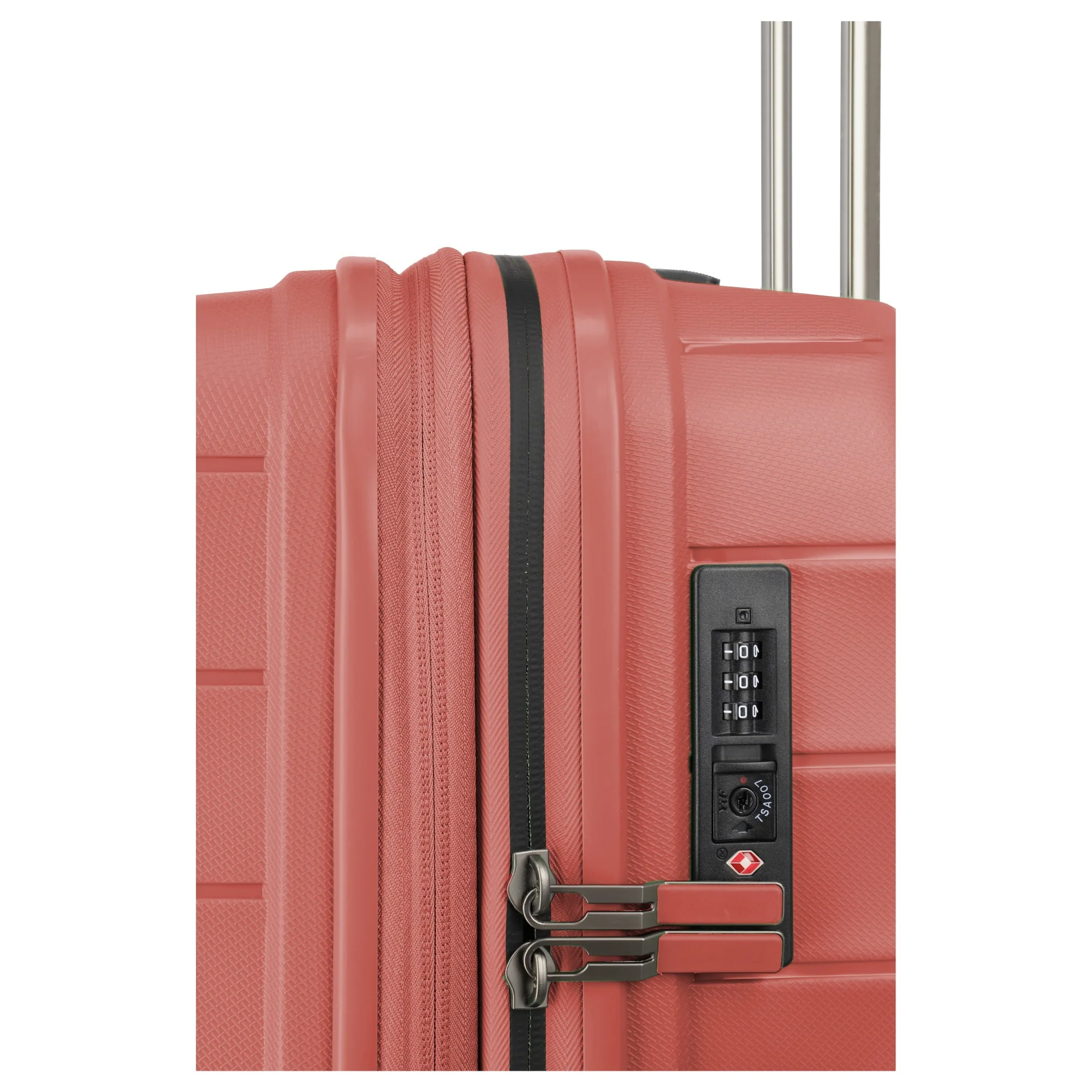 Travelite Mooby - 4-Rollen-Trolley M 66 cm erw. (rot) - Image 8