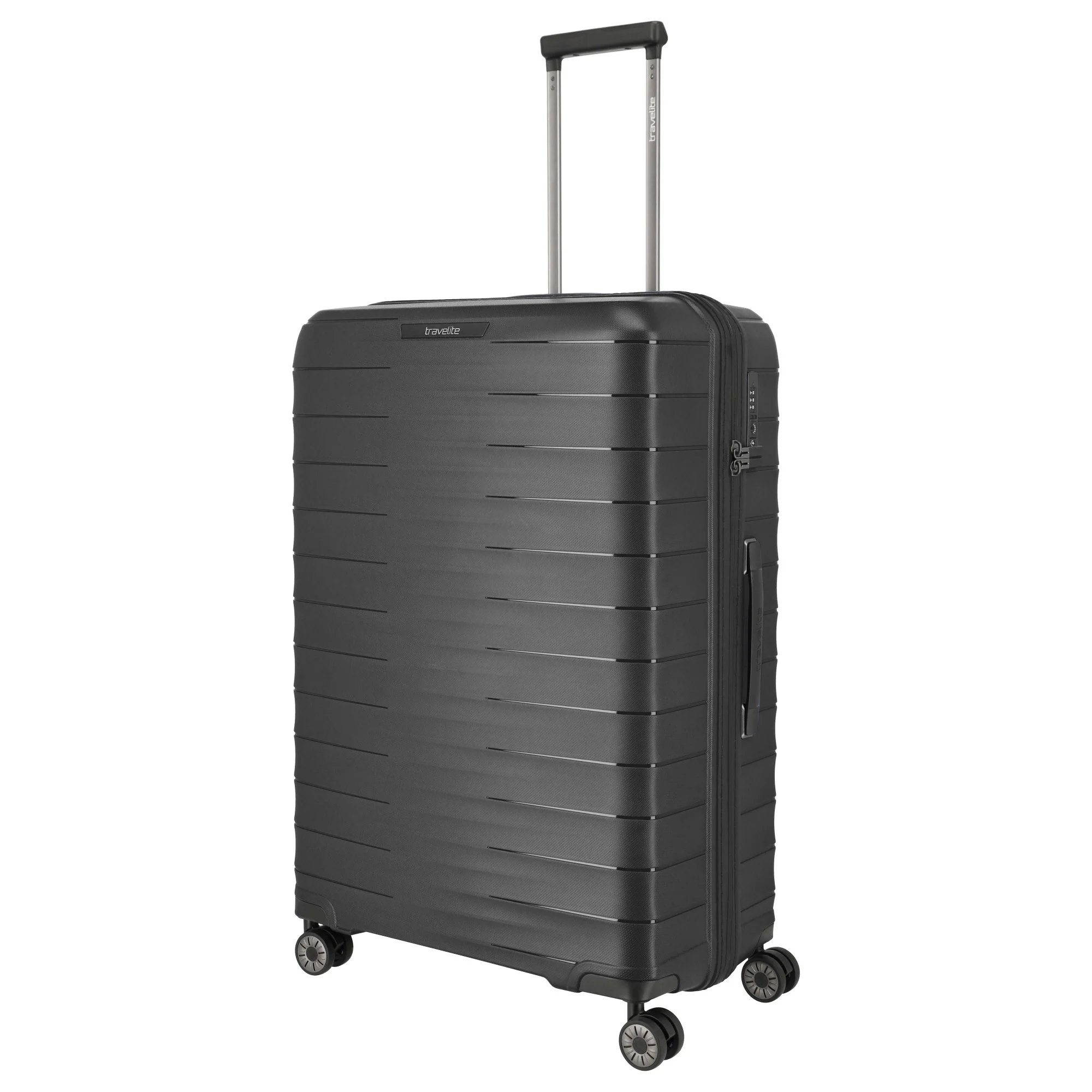 Travelite Mooby - 4-Rollen-Trolley Set L/M/S 3tlg. erw. (black) - Image 3
