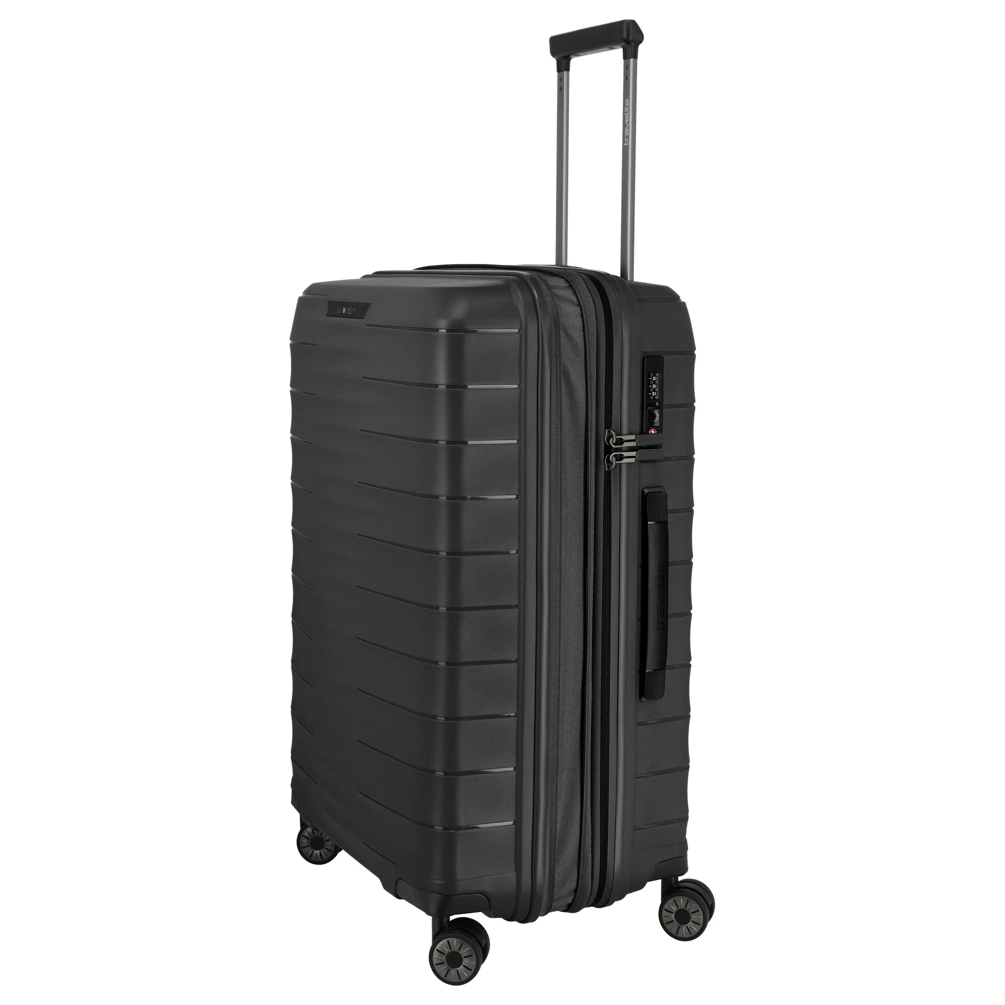 Travelite Mooby - 4-Rollen-Trolley Set L/M/S 3tlg. erw. (black) - Image 7