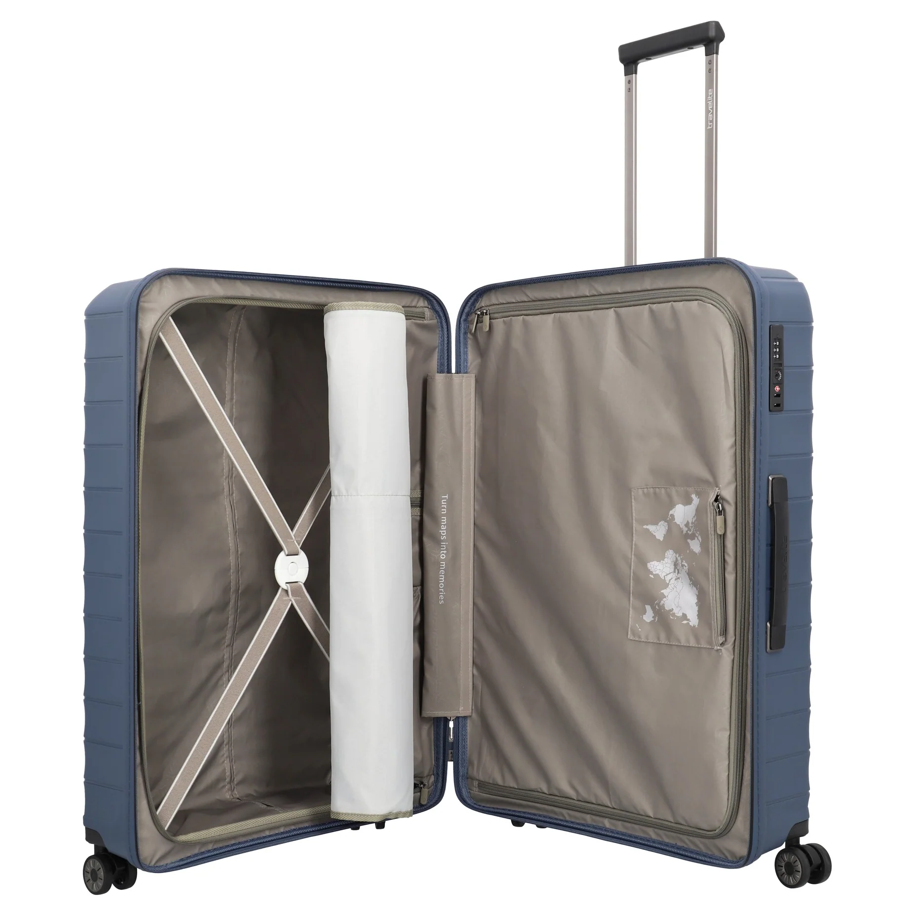 Travelite Mooby - 4-Rollen-Trolley Set L/M/S 3tlg. erw. (marine) - Image 7