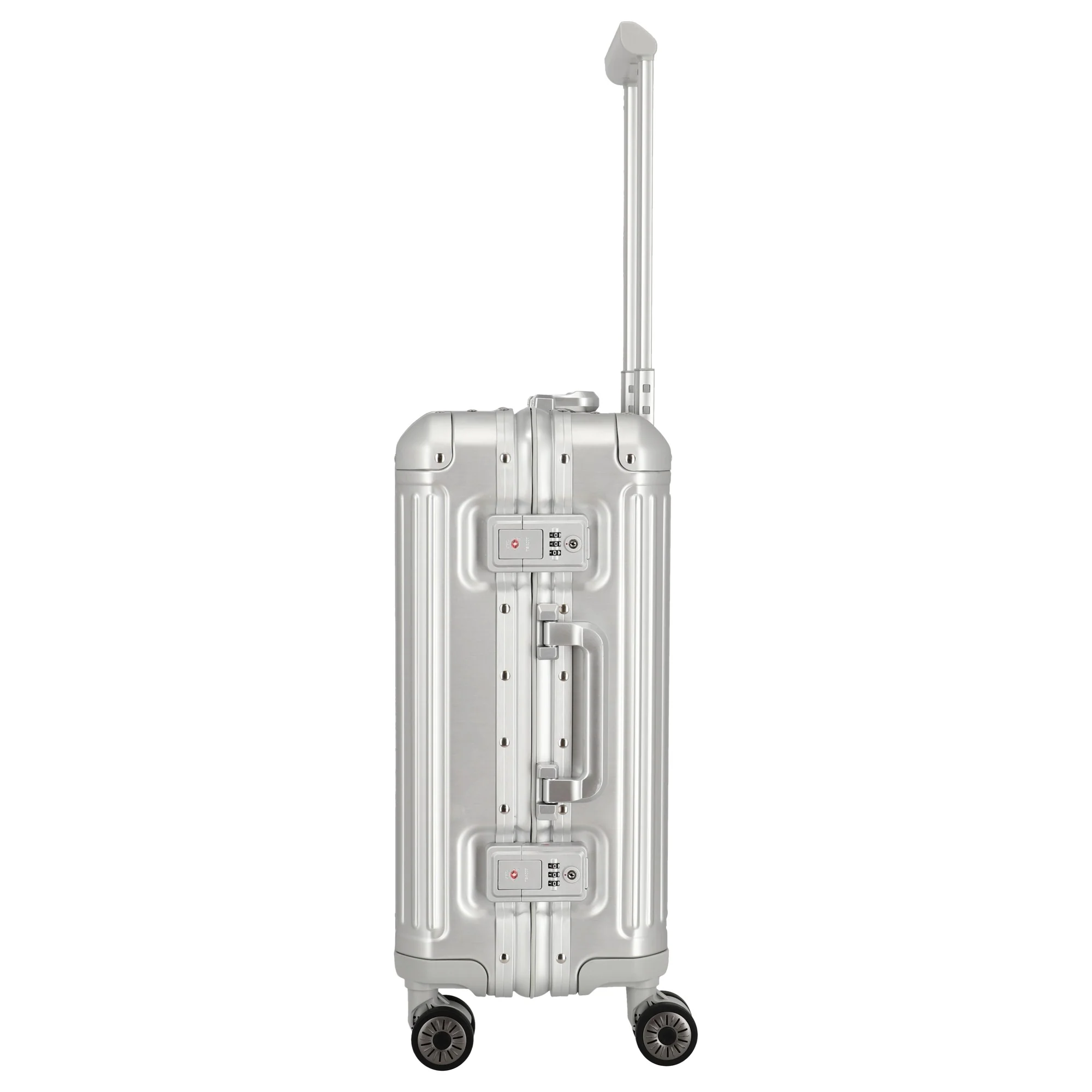 Travelite Next - 4-Rollen-Kabinentrolley S 55 cm (silber) - Image 3