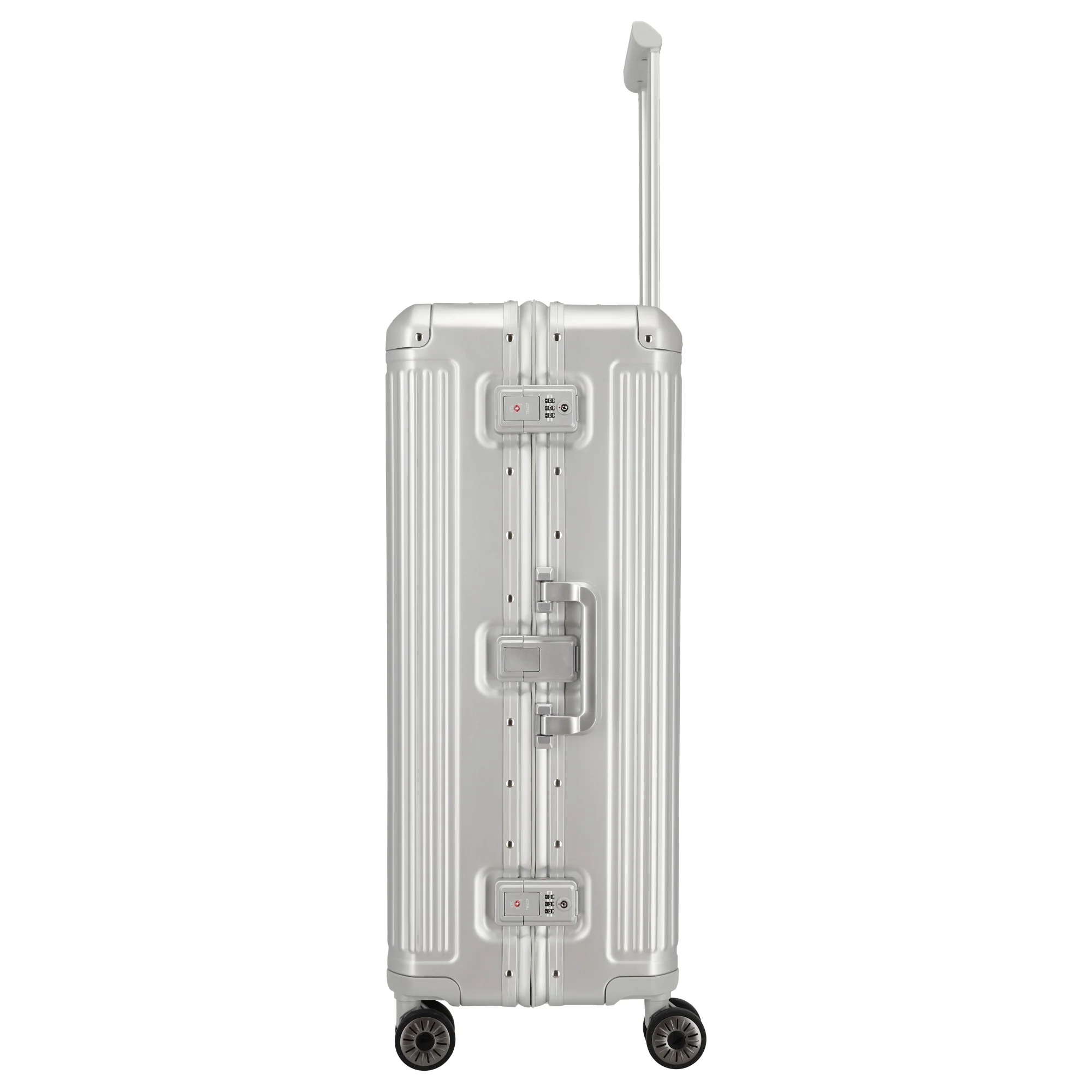 Travelite Next - 4-Rollen-Trolley L 77 cm (silber) - Image 3