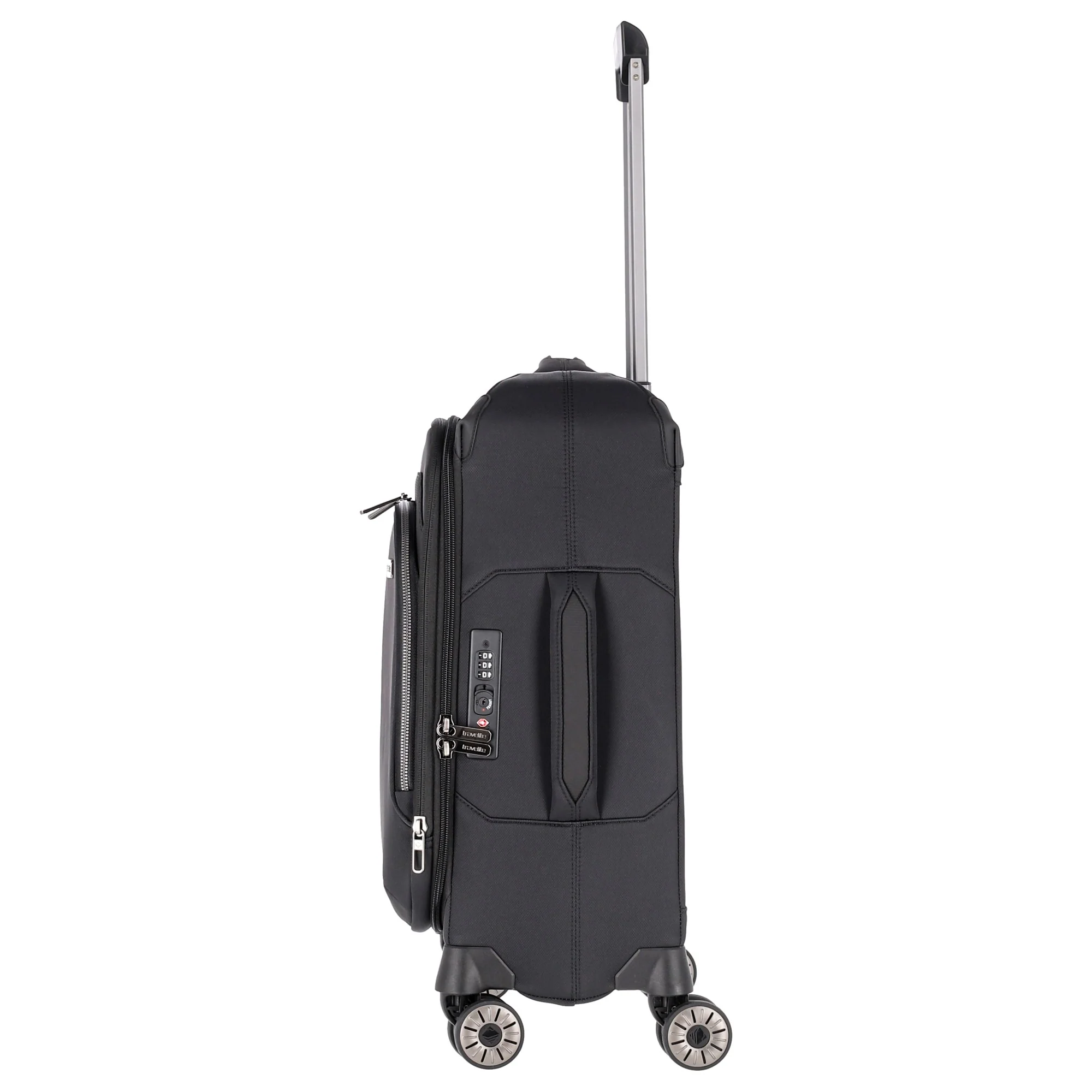 Travelite Priima - 4-Rollen-Kabinentrolley S 55 cm erw. (black) - Image 3