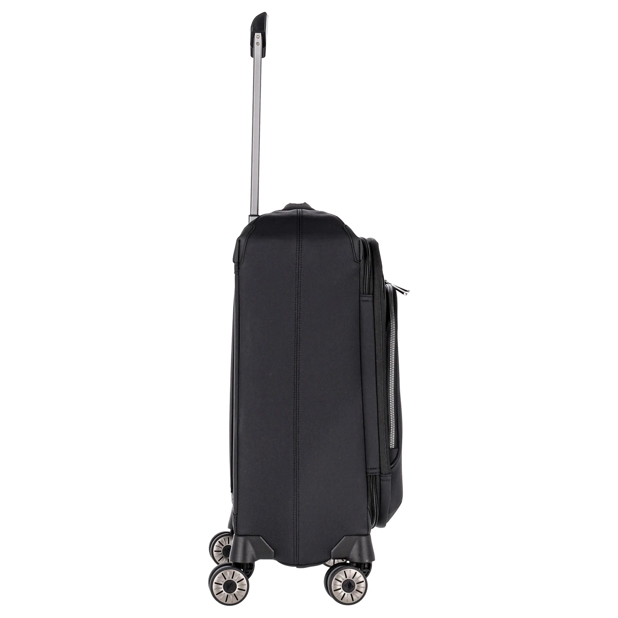 Travelite Priima - 4-Rollen-Kabinentrolley S 55 cm erw. (black) - Image 5