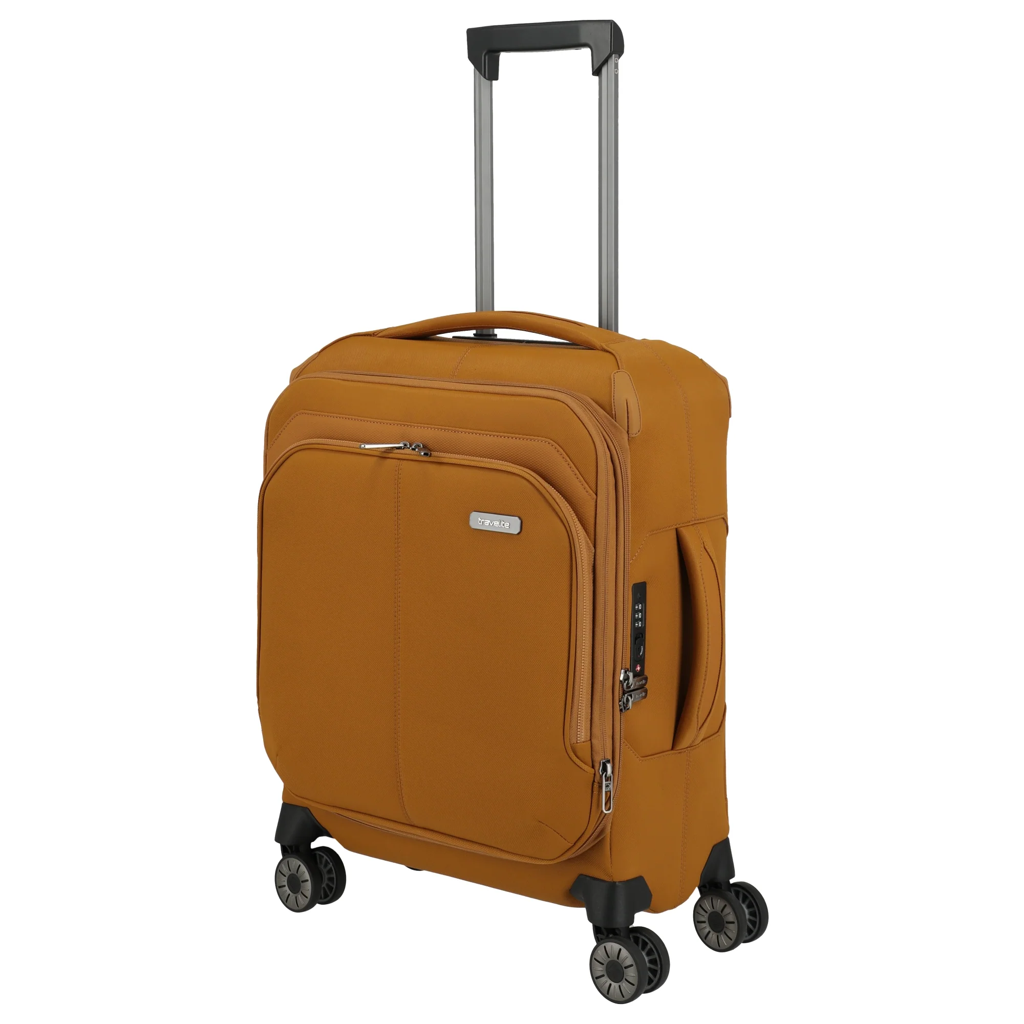 Travelite Priima - 4-Rollen-Kabinentrolley S 55 cm erw. (curry) - Image 2