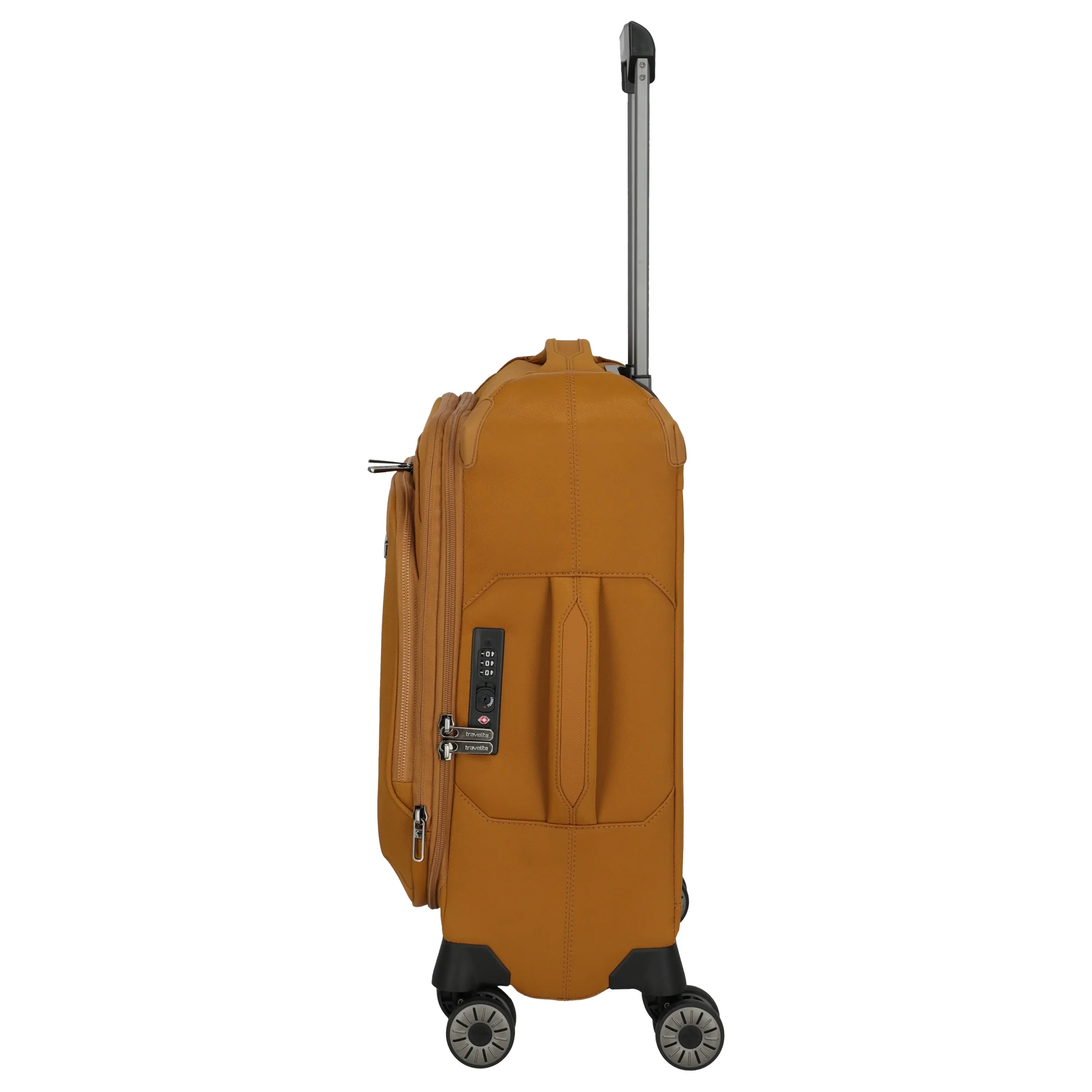Travelite Priima - 4-Rollen-Kabinentrolley S 55 cm erw. (curry) - Image 3
