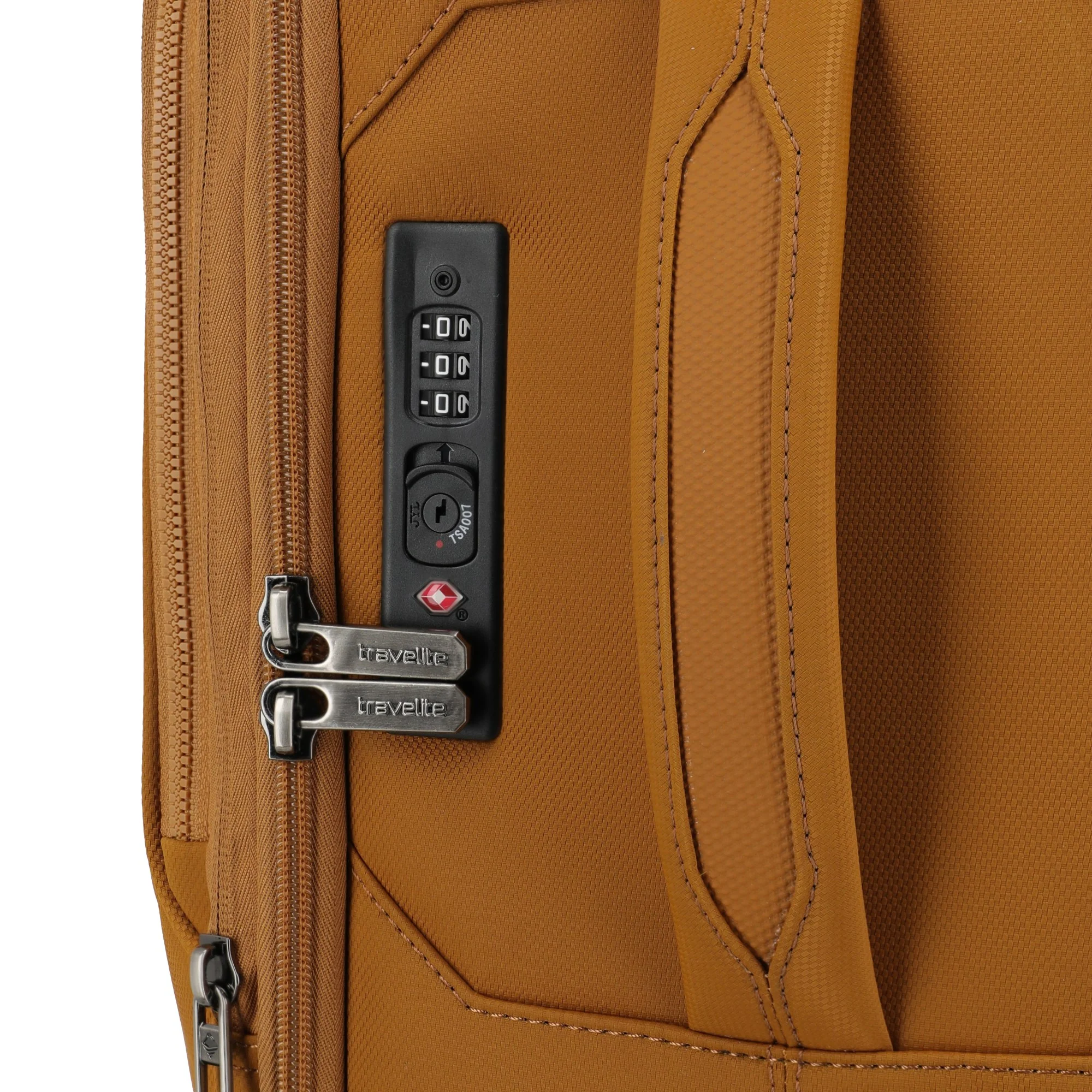 Travelite Priima - 4-Rollen-Kabinentrolley S 55 cm erw. (curry) - Image 8