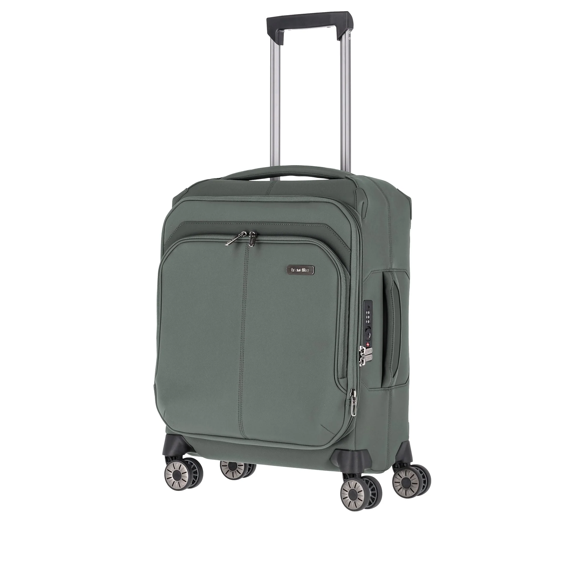 Travelite Priima - 4-Rollen-Kabinentrolley S 55 cm erw. (olive) - Image 2