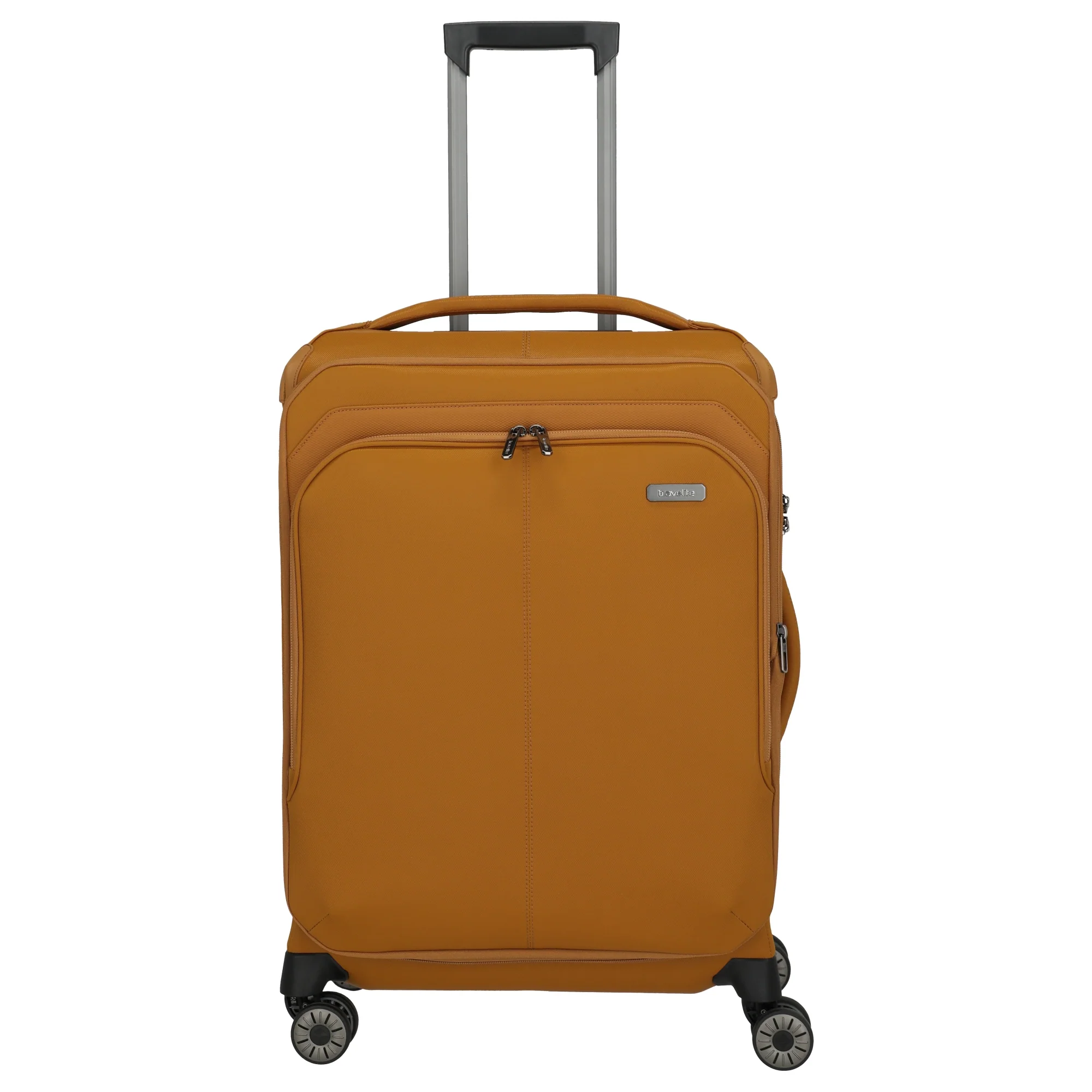 Travelite Priima - 4-Rollen-Trolley M 68 cm (curry)