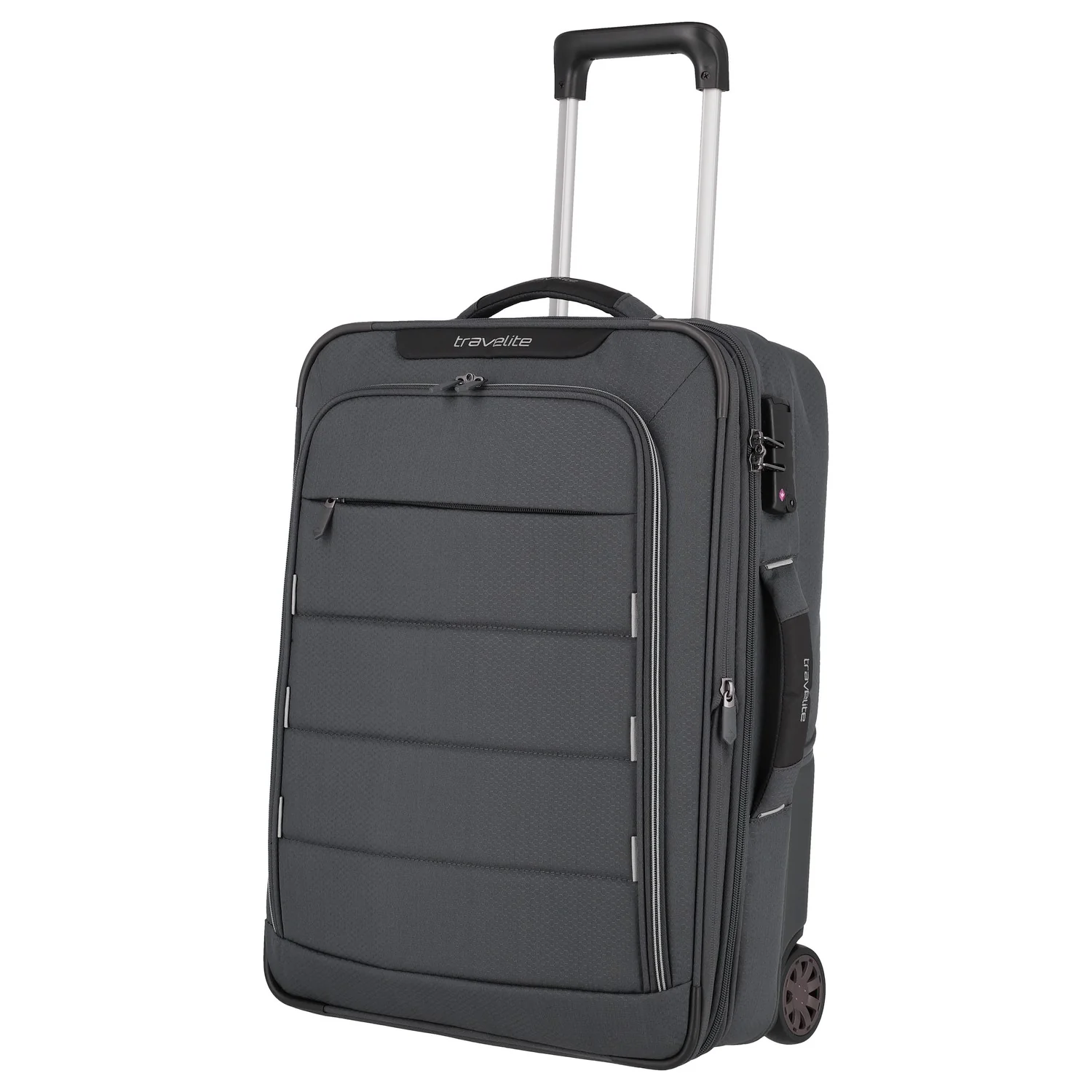 Travelite Skaii Hybrid - 2-Rollen-Kabinentrolley S 55 cm erw. (gipfelgrau) - Image 2