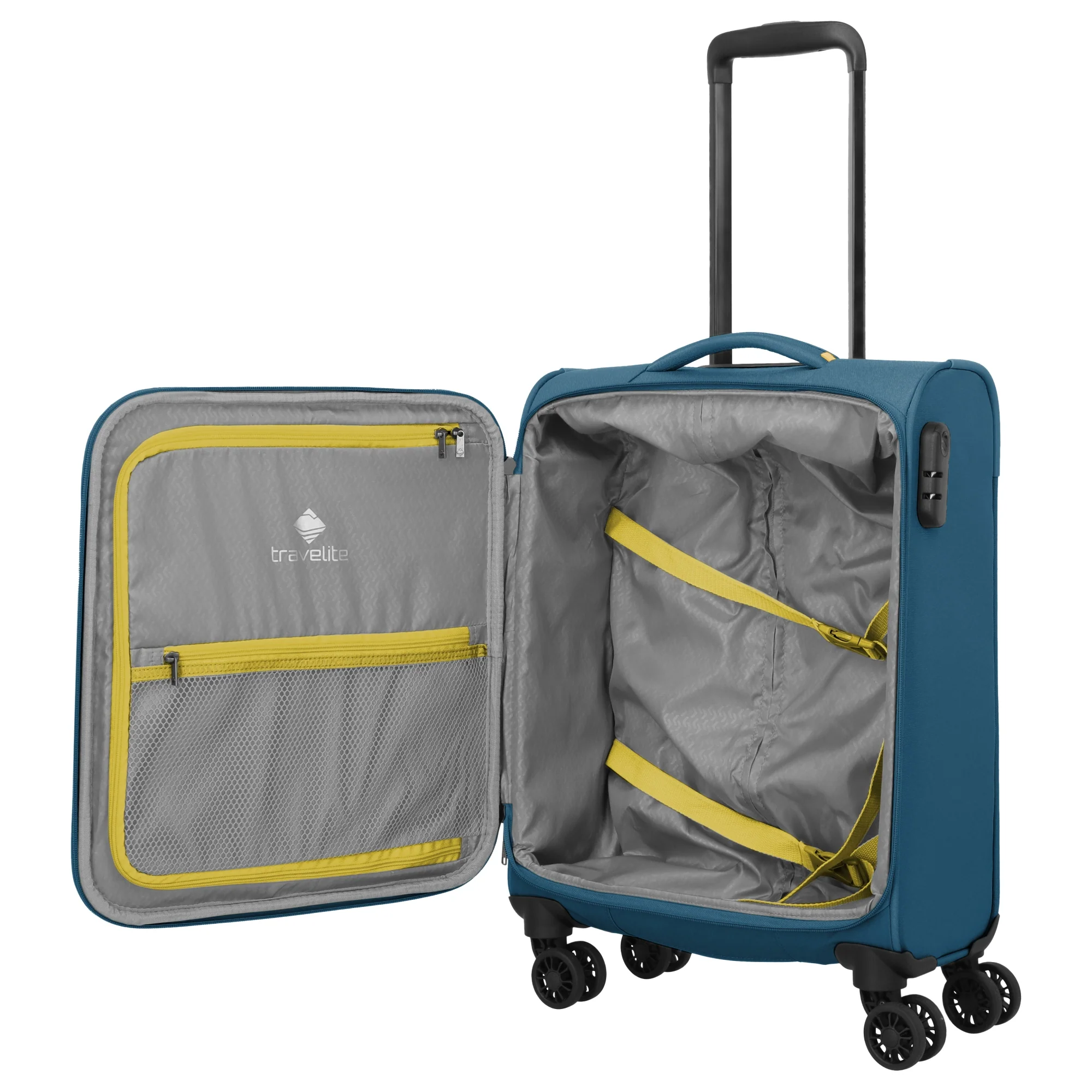 Travelite Umbria - 4-Rollen-Kabinentrolley S 55 cm (petrol) - Image 7
