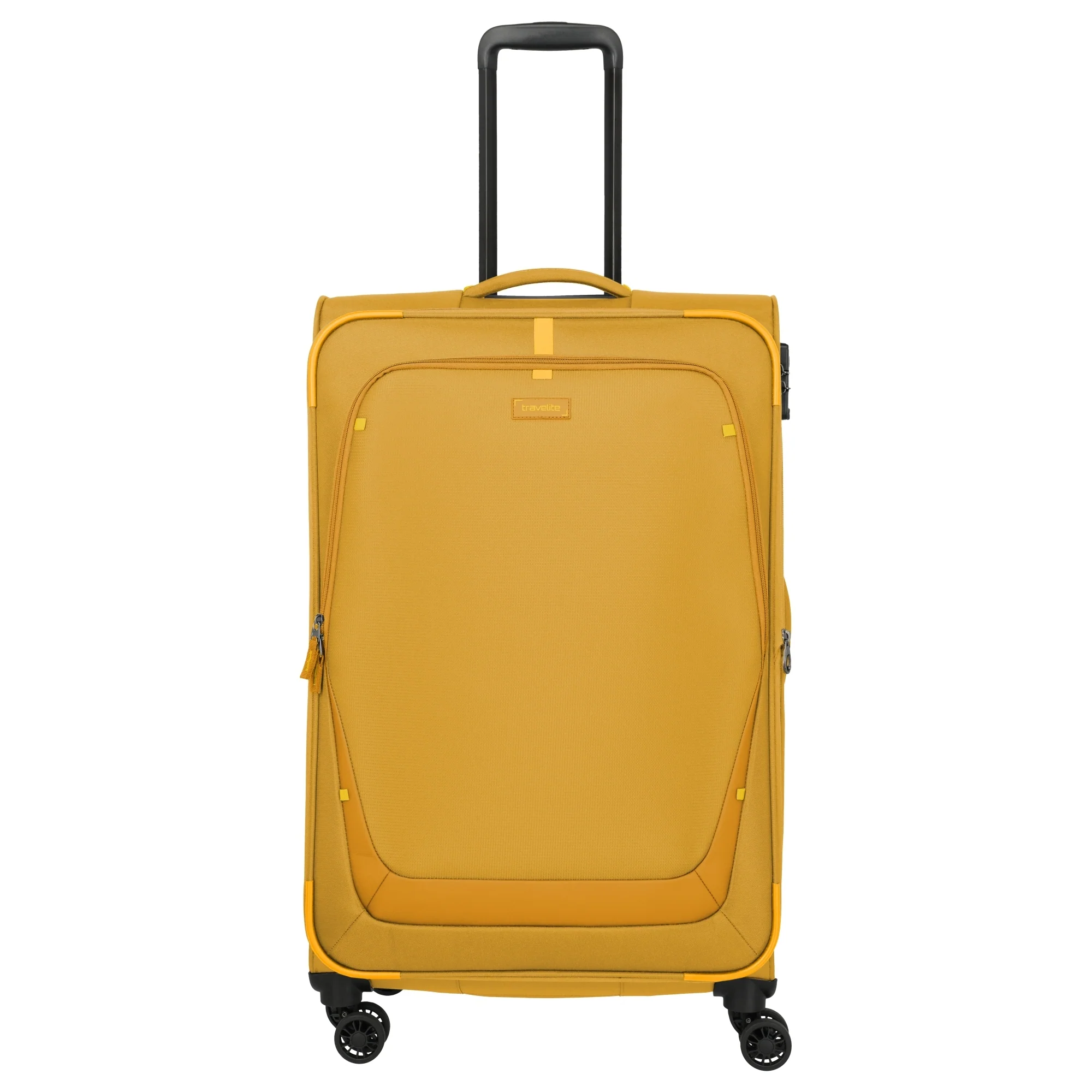 Travelite Umbria - 4-Rollen-Trolley L 77 cm erw. (golden glow)