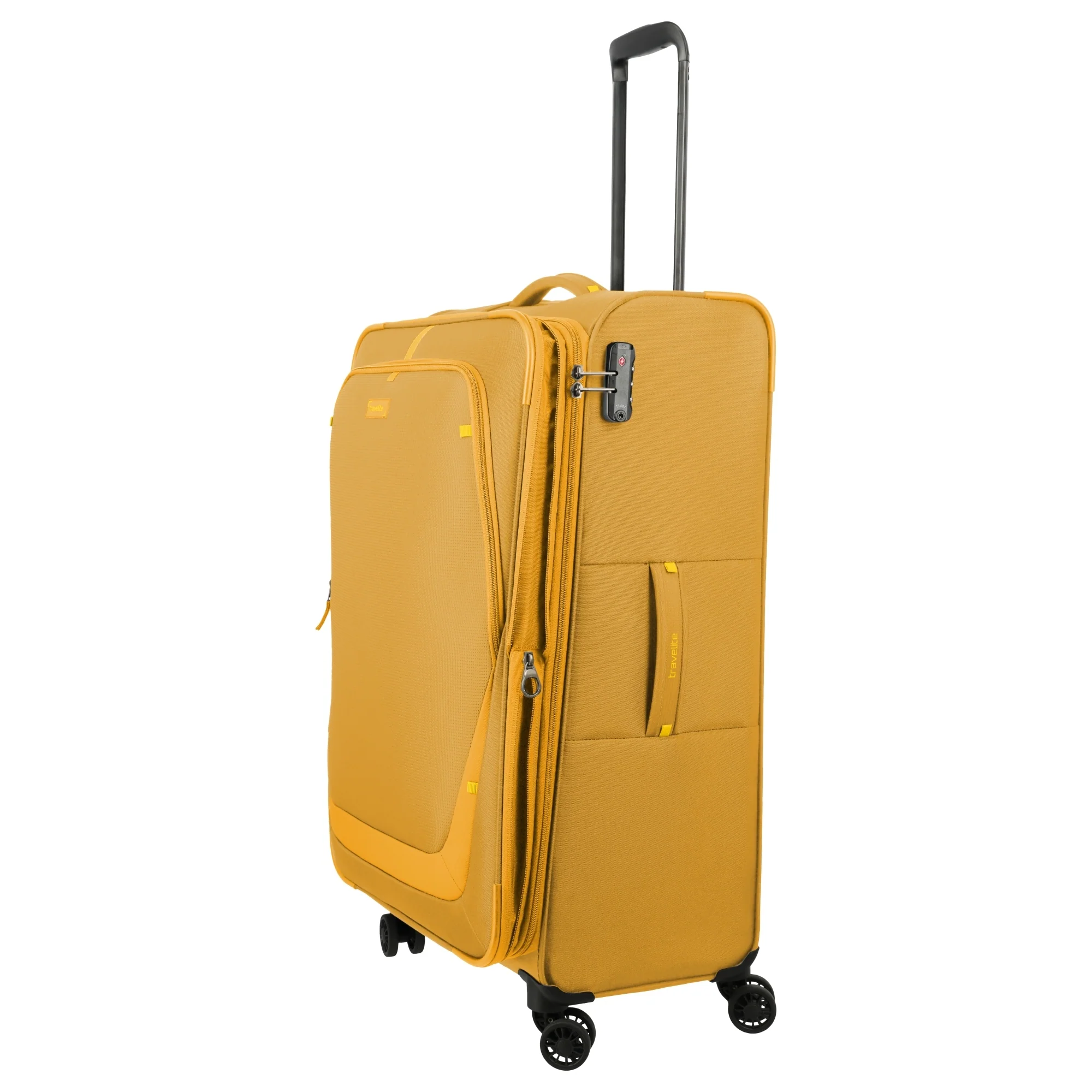 Travelite Umbria - 4-Rollen-Trolley L 77 cm erw. (golden glow) - Image 6