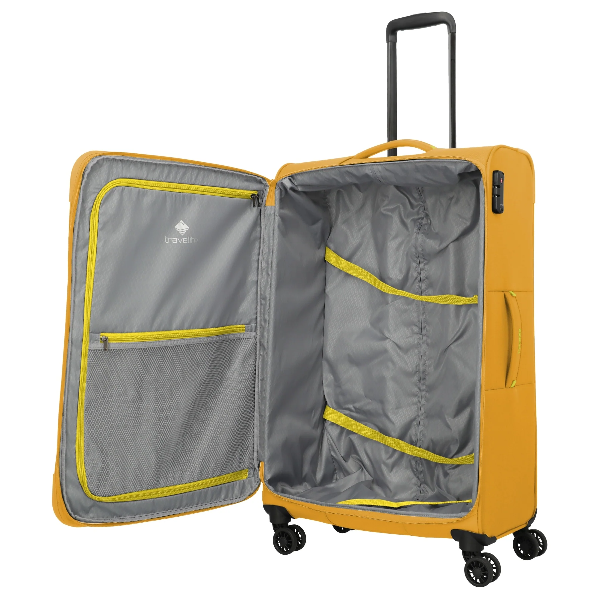 Travelite Umbria - 4-Rollen-Trolley L 77 cm erw. (golden glow) - Image 8