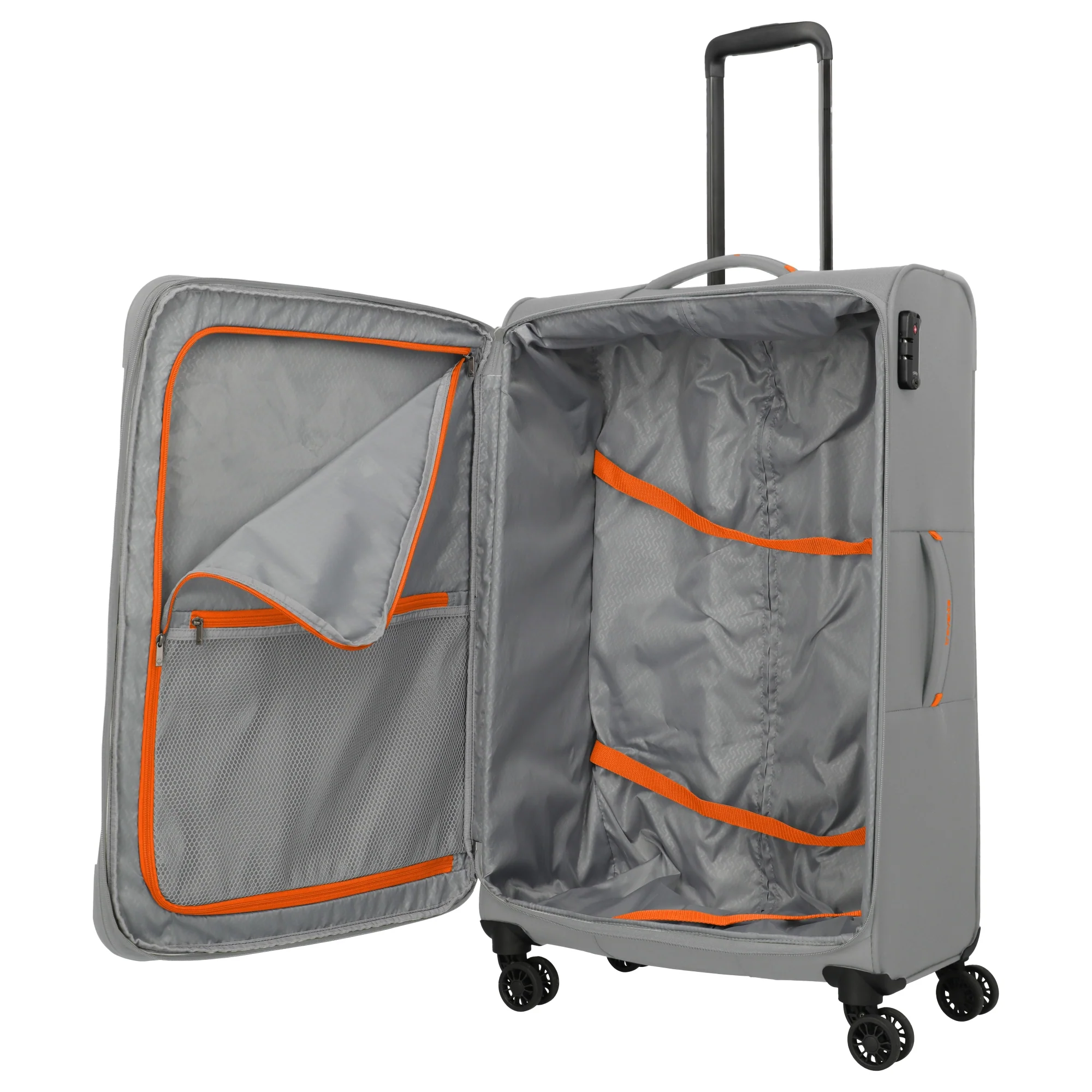 Travelite Umbria - 4-Rollen-Trolley L 77 cm erw. (smoky grey) - Image 7