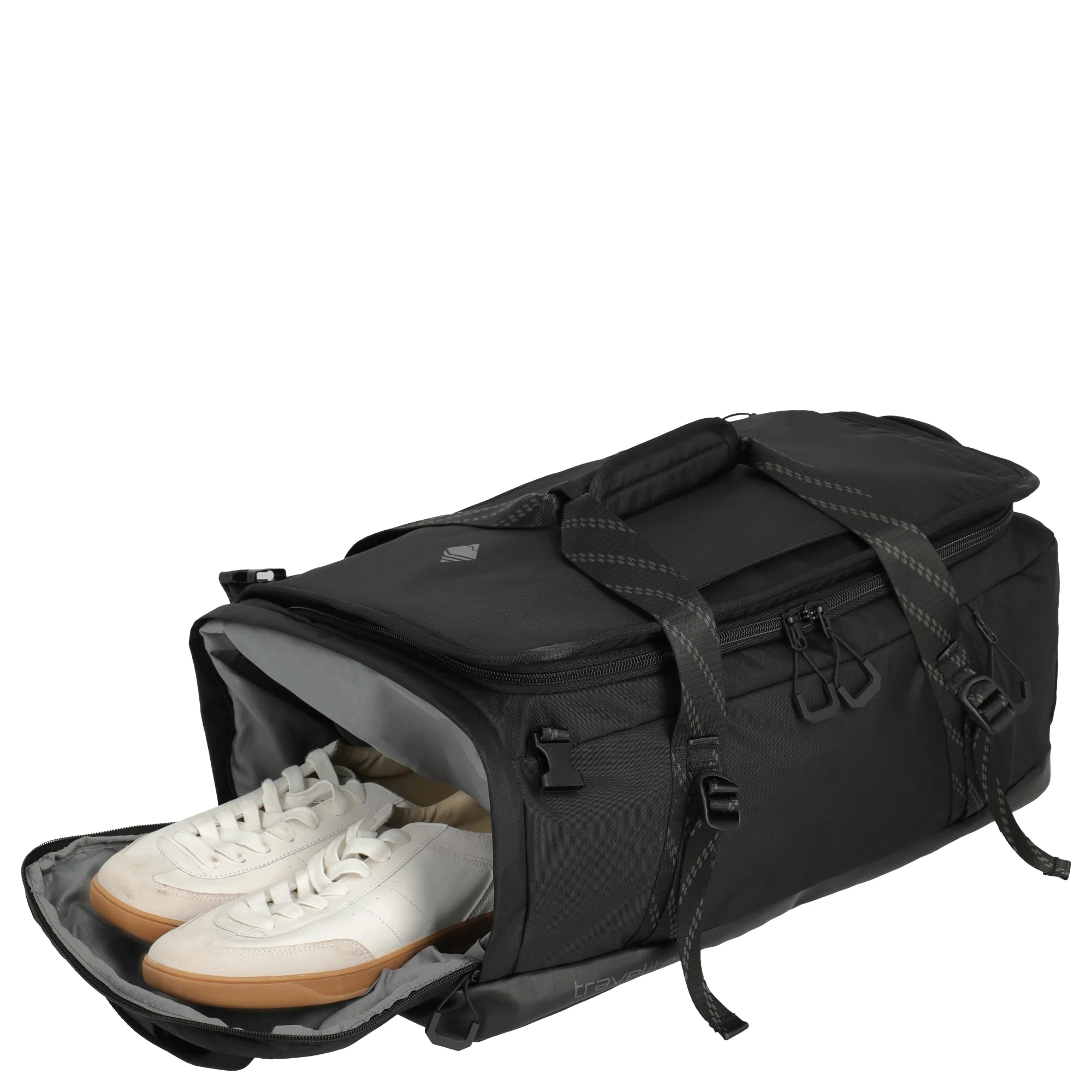 Travelite Venture Line - Reisetasche/Rucksack 50 cm (black) - Image 6