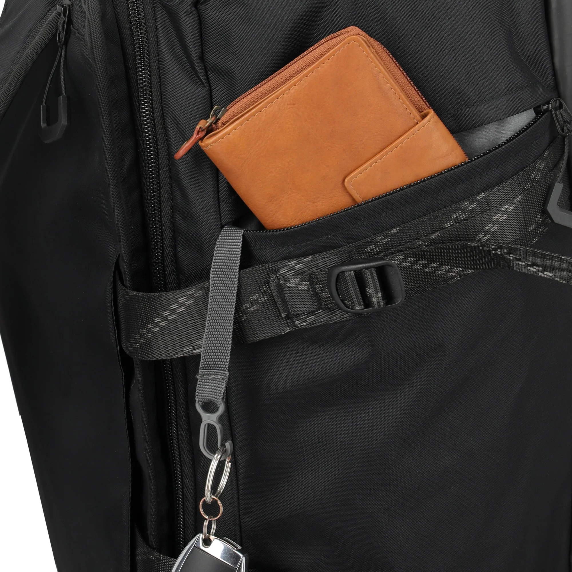 Travelite Venture Line - Reisetasche/Rucksack 50 cm (black) - Image 9