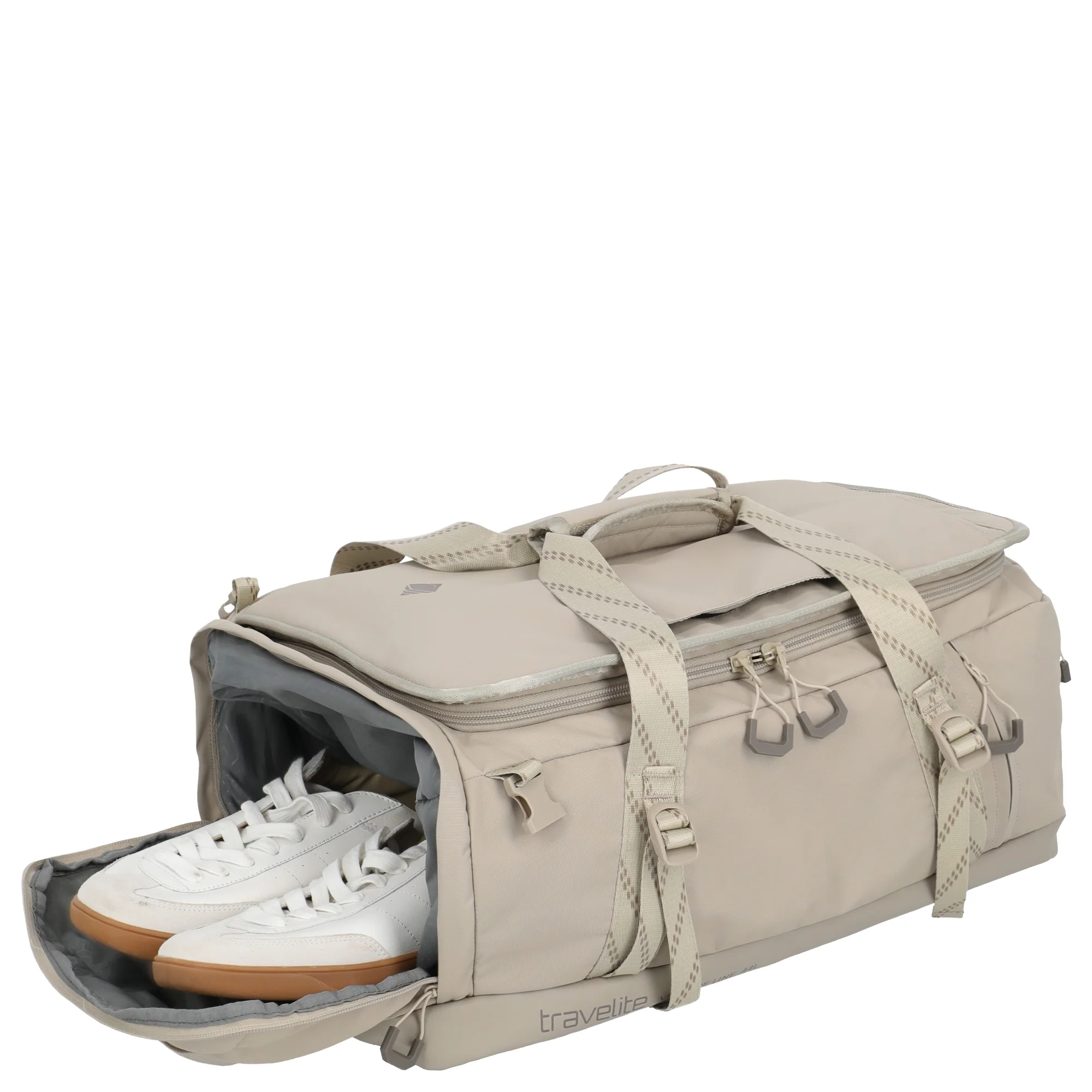 Travelite Venture Line - Reisetasche/Rucksack 50 cm (sand) - Image 6