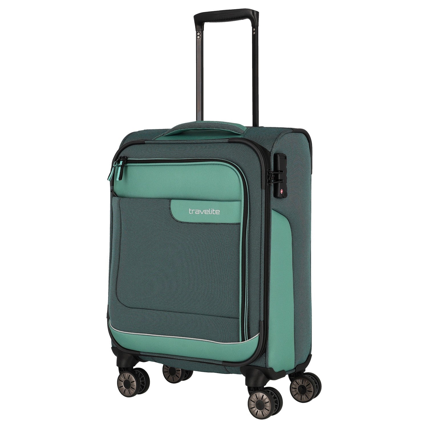 Travelite Viia - 4-Rollen-Kabinentrolley S 55 cm (Eukalyptus) - Image 2