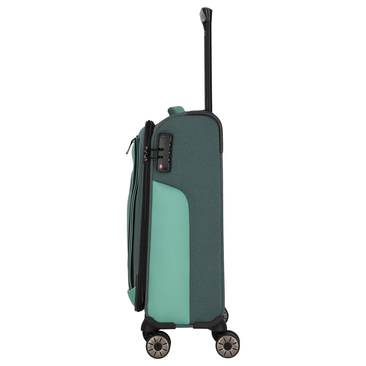 Travelite Viia - 4-Rollen-Kabinentrolley S 55 cm (Eukalyptus) - Image 3