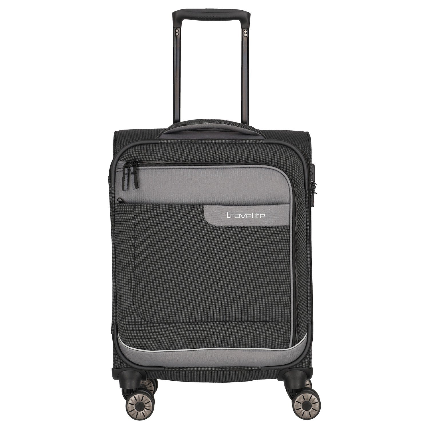 Travelite Viia - 4-Rollen-Kabinentrolley S 55 cm (Schiefer)