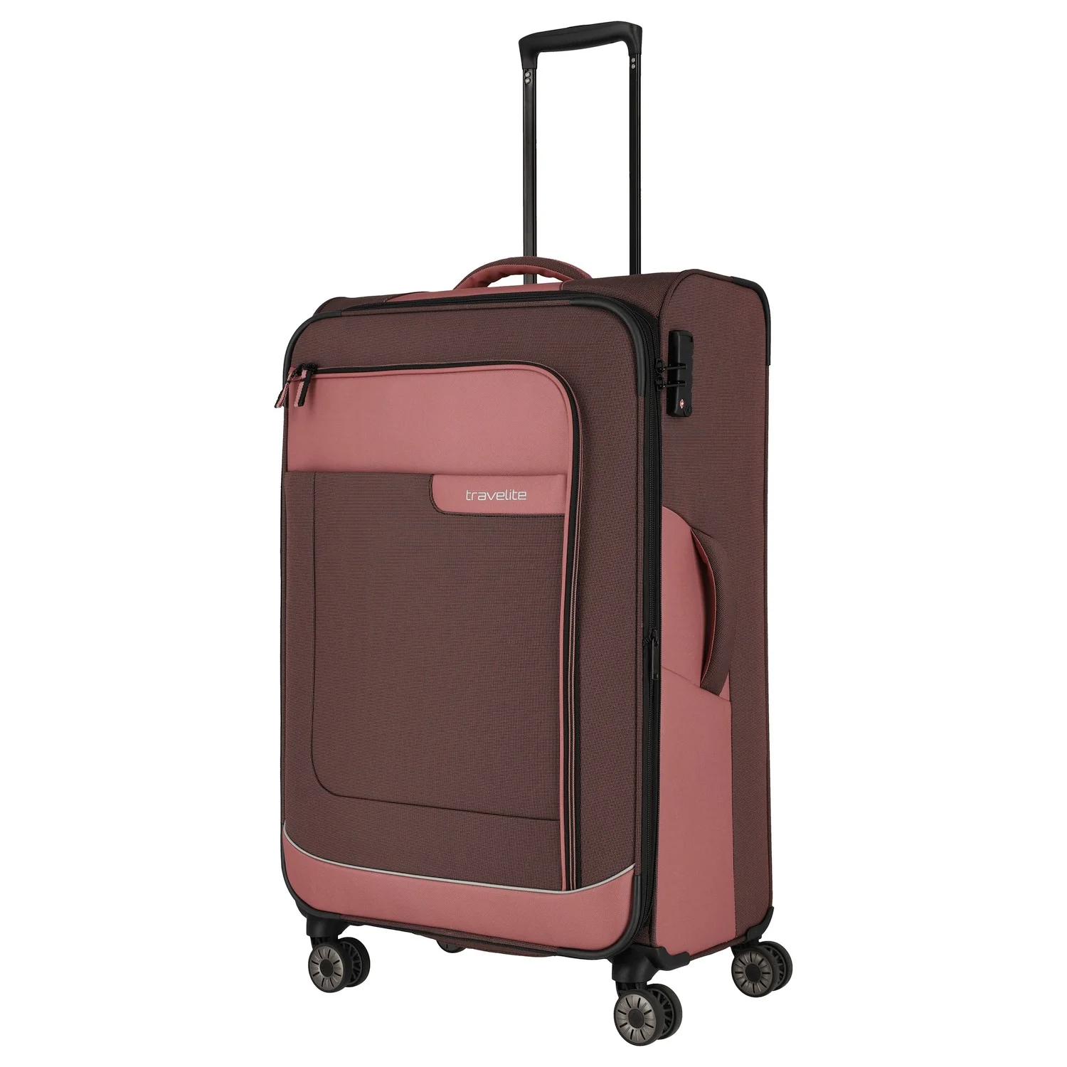 Travelite Viia - 4-Rollen-Trolley L 77 cm erw. (Frühlingsrose) - Image 2