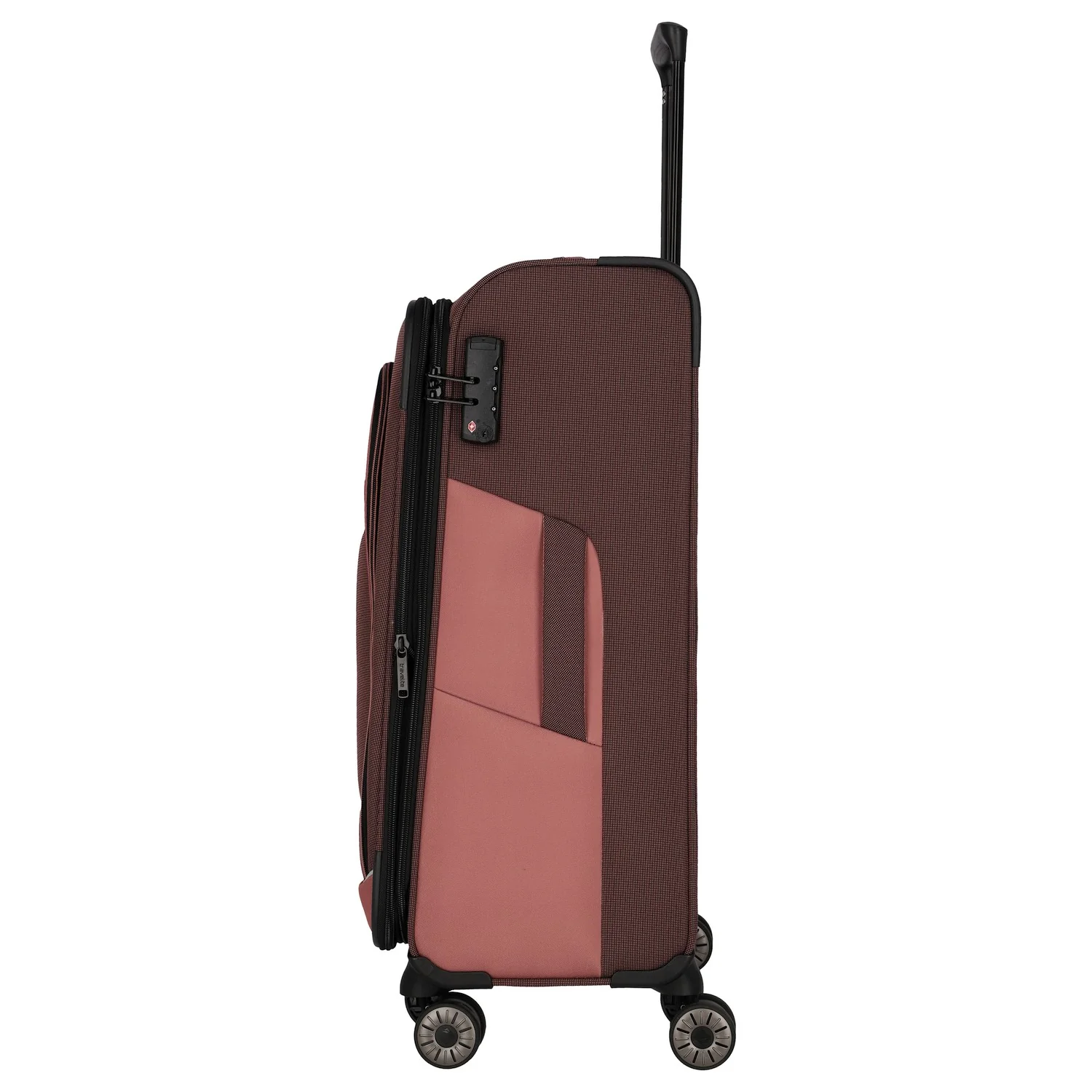Travelite Viia - 4-Rollen-Trolley M 67 cm erw. (Frühlingsrose) - Image 3