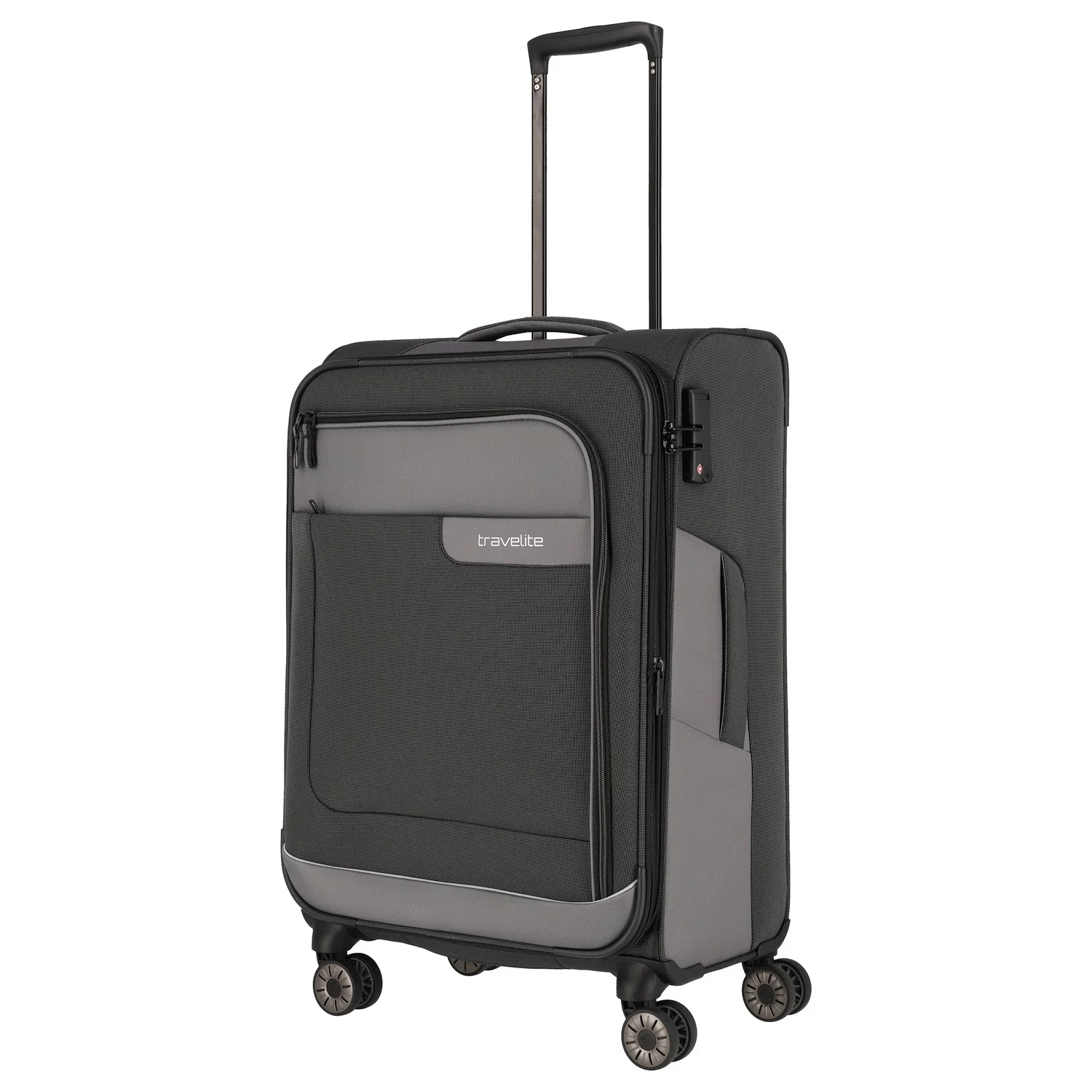 Travelite Viia - 4-Rollen-Trolley M 67 cm erw. (Schiefer) - Image 2