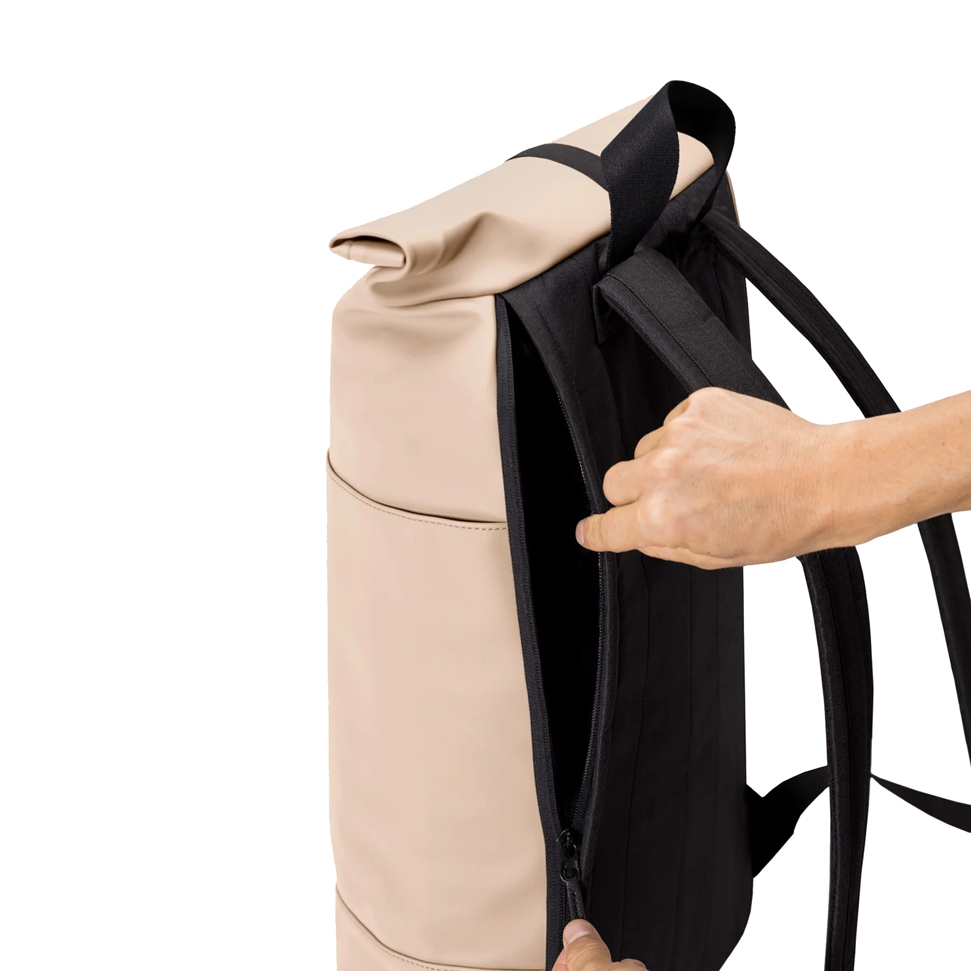 Ucon Acrobatics Hajo Medium Lotus Rolltop - Rucksack 16'' 45 cm (light almond) - Image 5